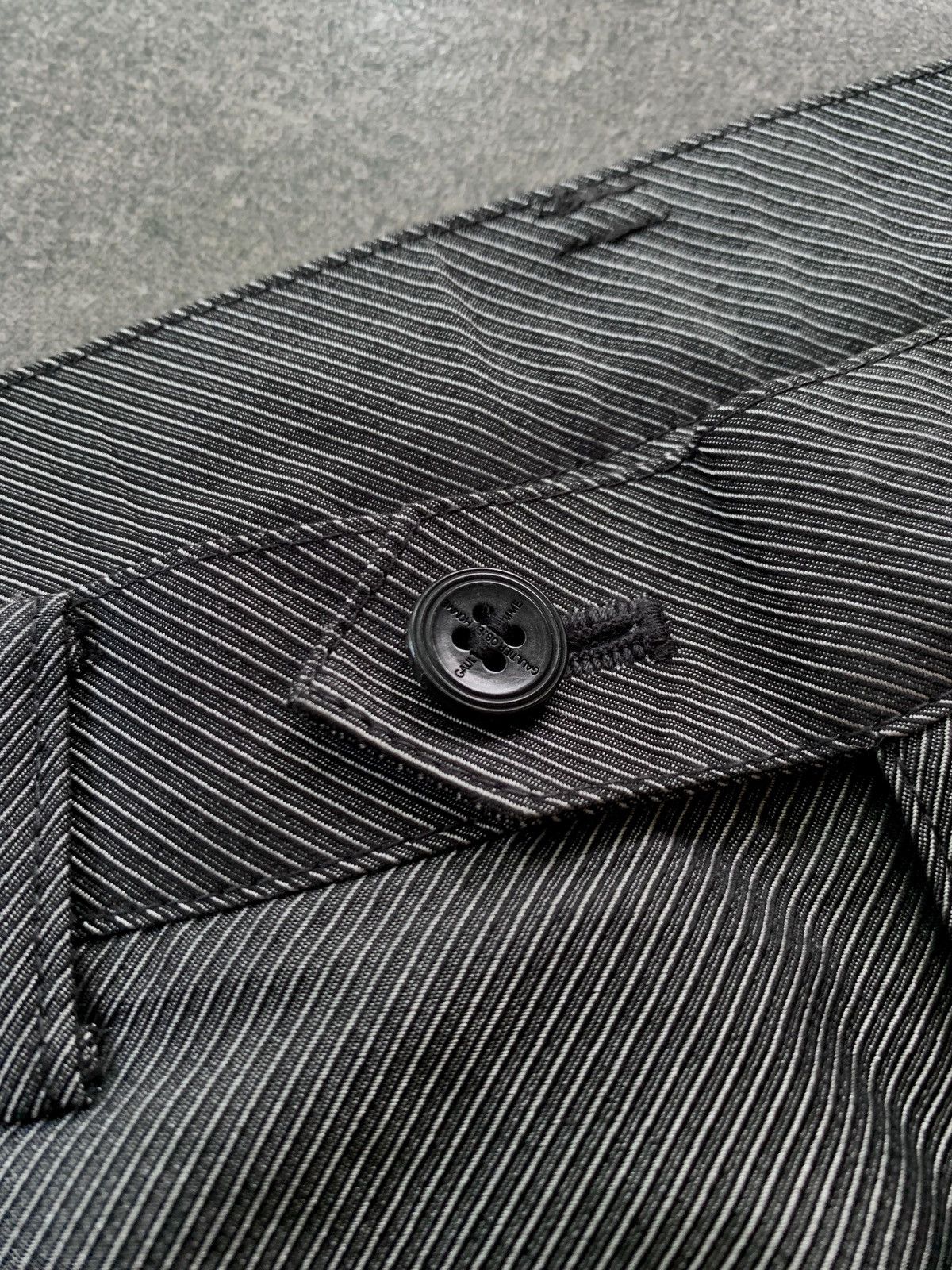 Jean Paul Gaultier FREE TAX! Diagonal Striped Trousers Size US 30 / EU 46 - 7 Thumbnail