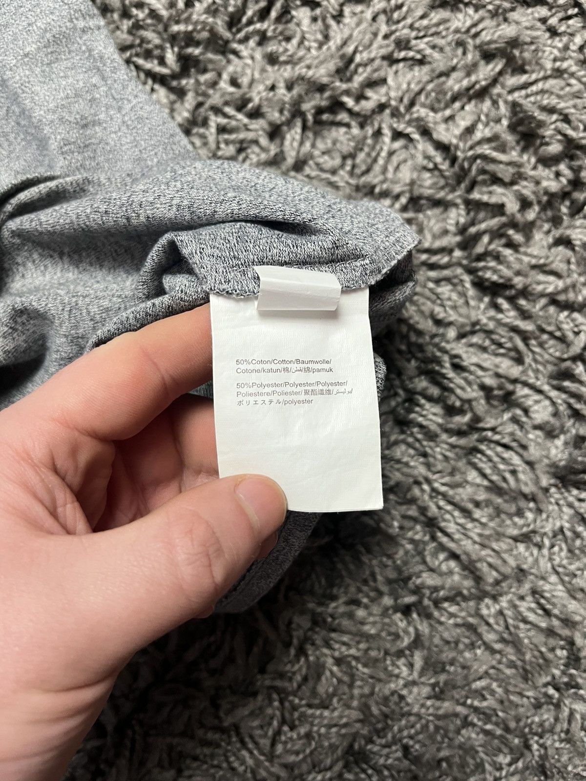 Galeries Lafayette Galeries Lafayette Paris Striped Pocket T-Shirt Gray Size US L / EU 52-54 / 3 - 6 Thumbnail