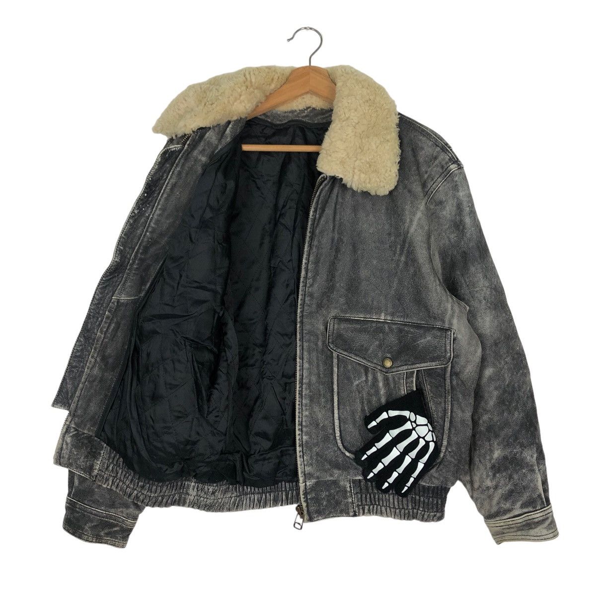 Buzz Rickson's VINTAGE SOFT GENUINE BOMBER JACKET BUZZ RICKSONS DESIGN Size US L / EU 52-54 / 3 - 8 Thumbnail