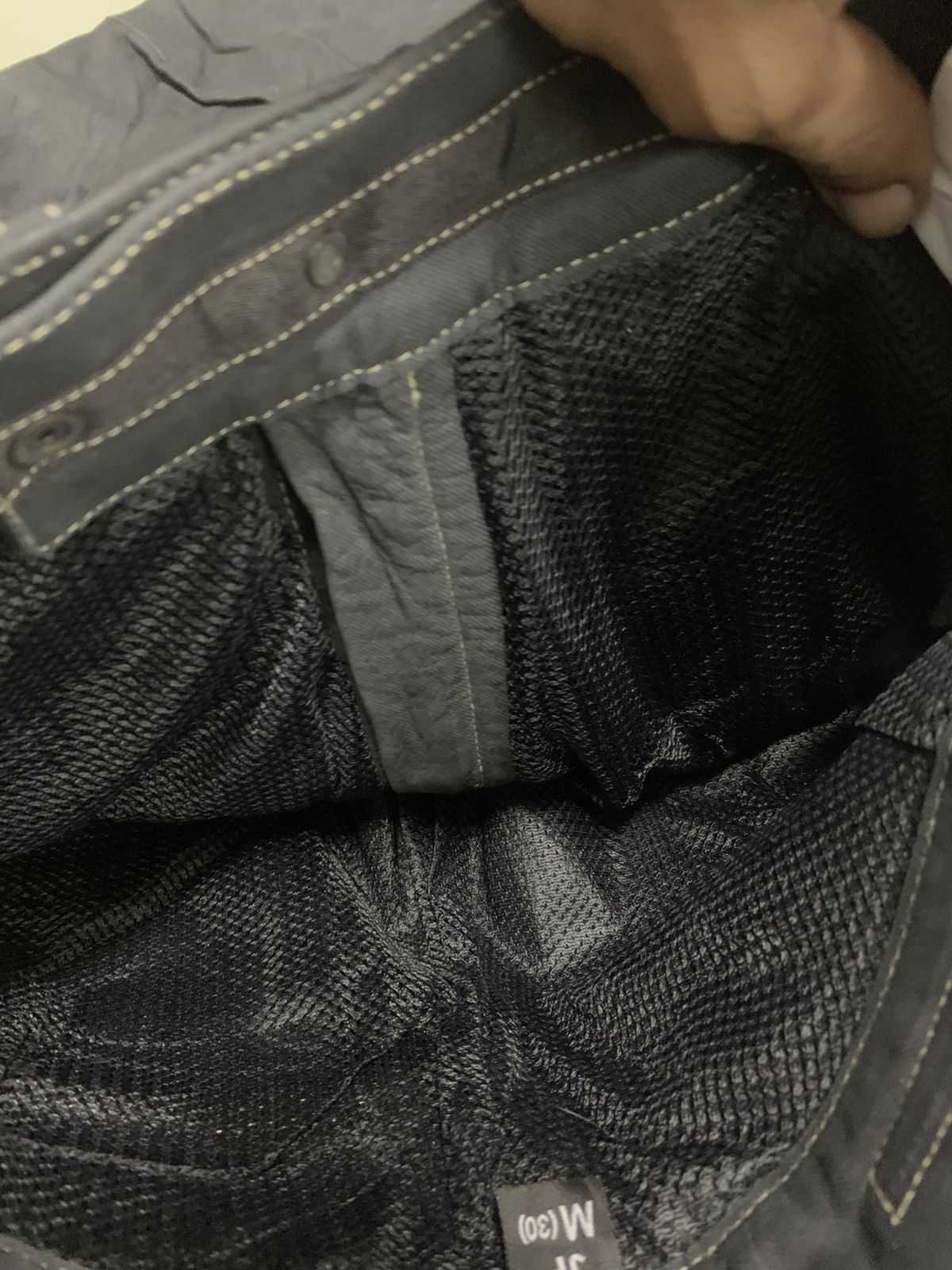 Leather 🔥RARE🔥KOMINE BIKER LEATHER PANT LIKE NEW Size US 30 / EU 46 - 9 Thumbnail