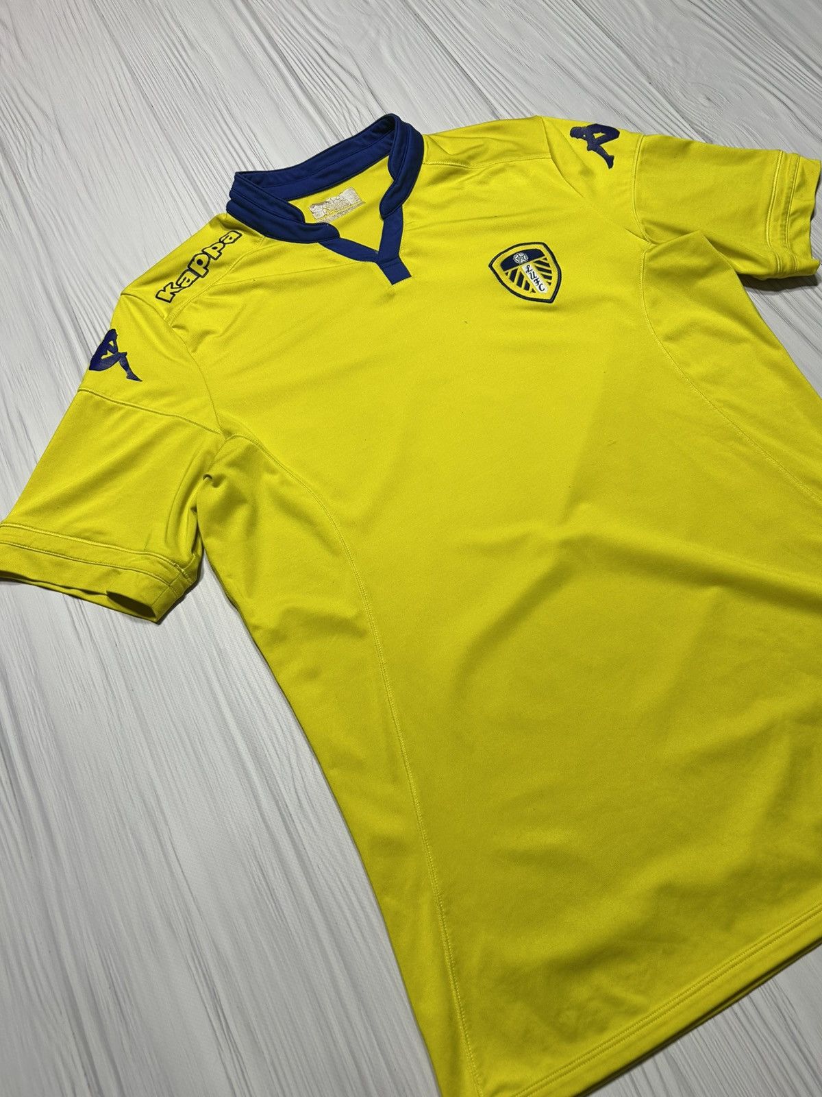 Kappa 2015/2017 Kappa Leeds United Football Shirt Soccer Jersey Size US L / EU 52-54 / 3 - 3 Thumbnail