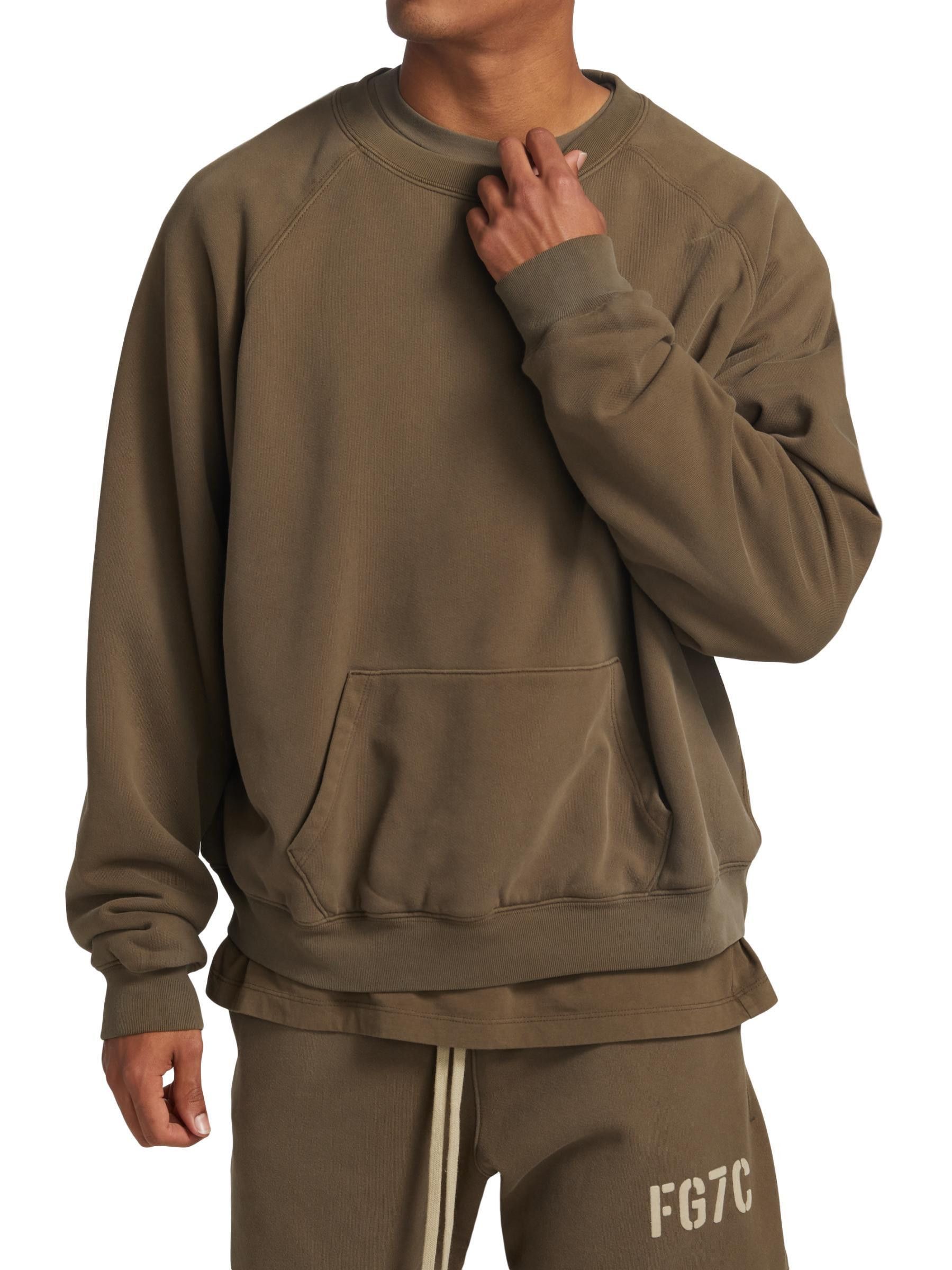Fear of God o1y0125 Crewneck Sweatshirt in Brown Size US XS / EU 42 / 0 - 2 Thumbnail