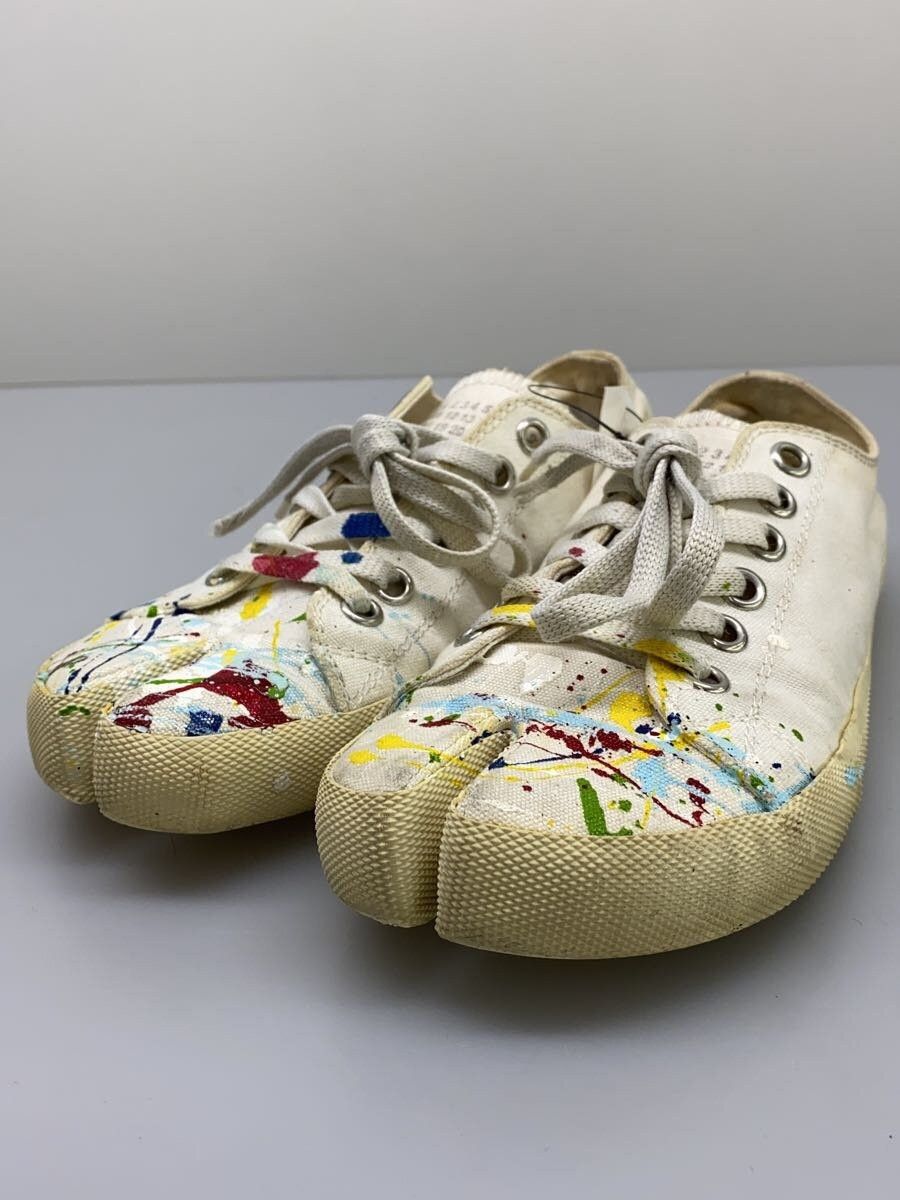 Maison Margiela Paint Splatter Tabi Sneakers Size US 5 / IT 35 - 2 Thumbnail