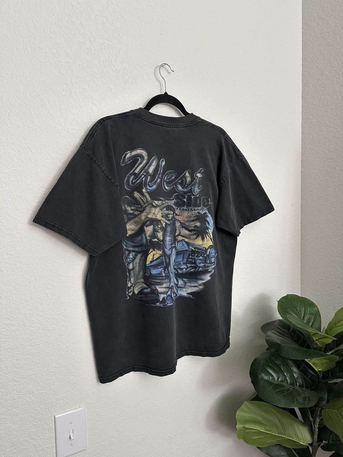 Homies × Rap Tees × Vintage Vintage 90's Chicano Cruisin Low Homies Lowrider XL Rap Tee Size US XL / EU 56 / 4 - 1 Thumbnail