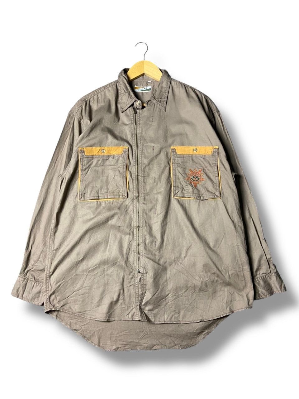 Japanese Brand The Authentic Trying Men Workwear Shirt (171) Size US S / EU 44-46 / 1 - 1 Thumbnail