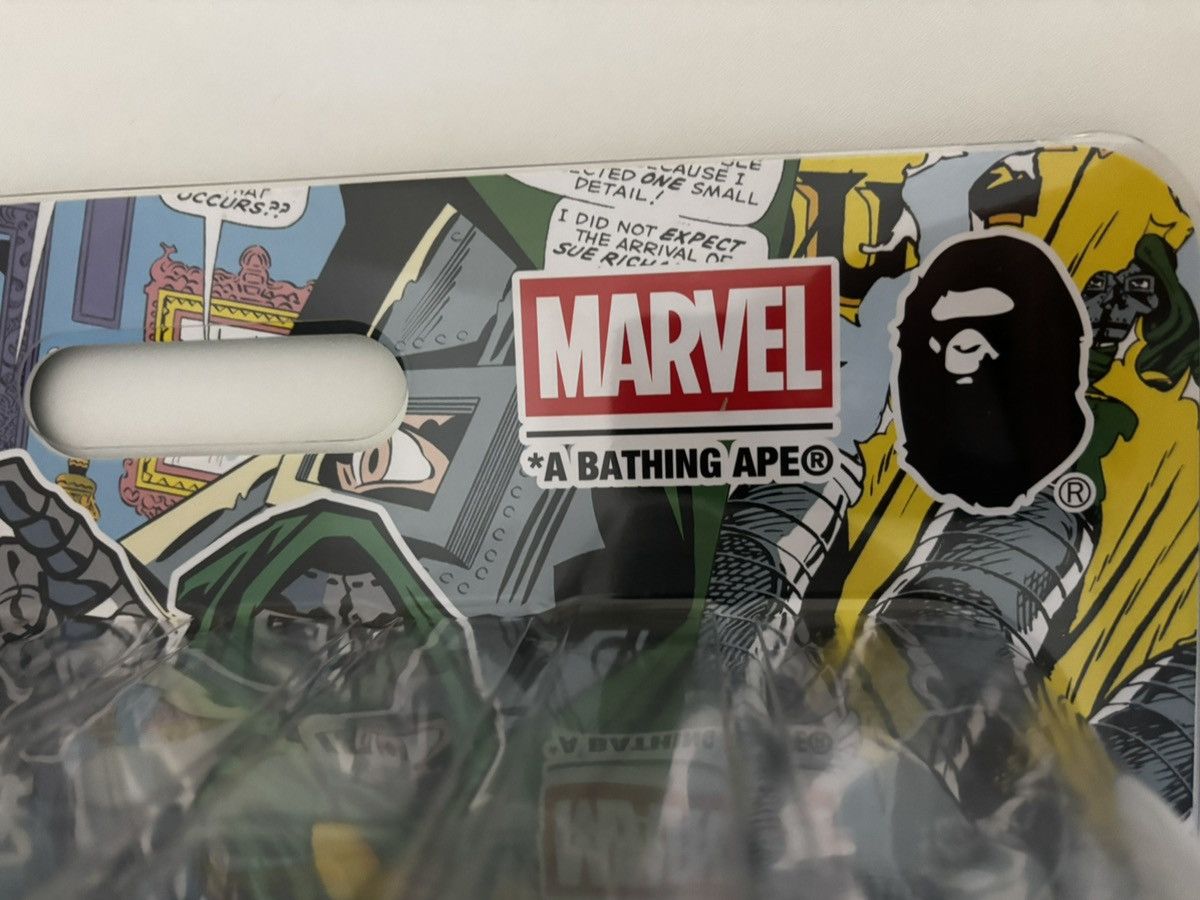 Bape Authentic ape bape x marvel dr doom bape sta US 8 new Size US 8 / EU 41 - 6 Thumbnail