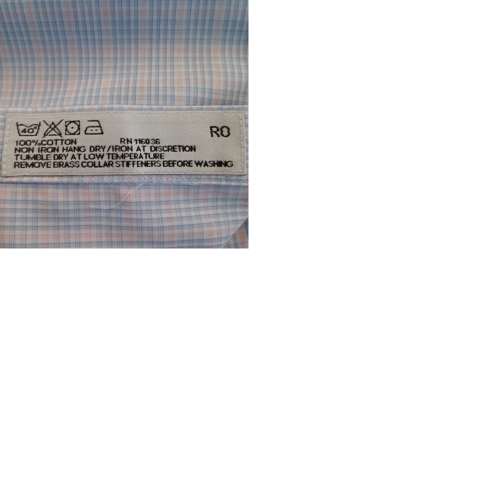 Charles Tyrwhitt Charles Tyrwhitt Shirt Mens Size 16 Slim Pink Plaid Long Sleeve Button Up Size US L / EU 52-54 / 3 - 9 Thumbnail