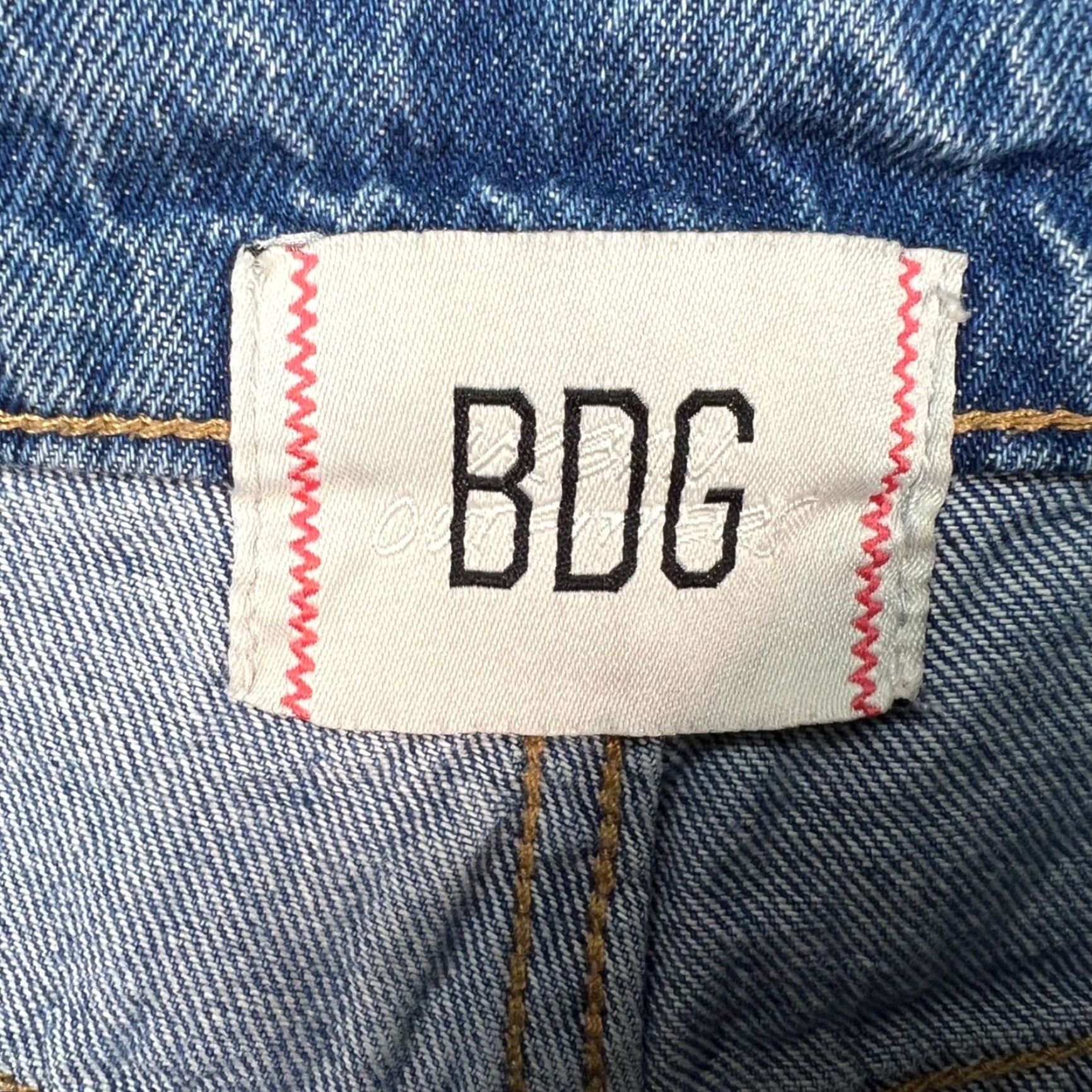 Bdg BDG Womens Jeans 27 High-Waisted Relaxed Fit Blue Denim 100% Cotton Size 27" / US 4 / IT 40 - 3 Thumbnail