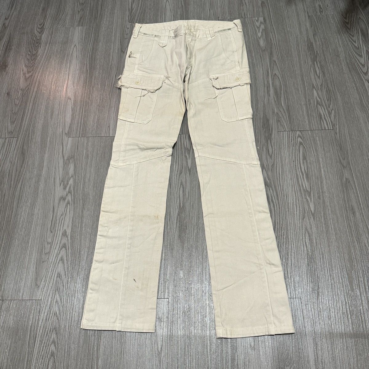 Japanese Brand Ozone Rocks Cargo Strap Pants Size 28" / US 6 / IT 42 - 1 Thumbnail