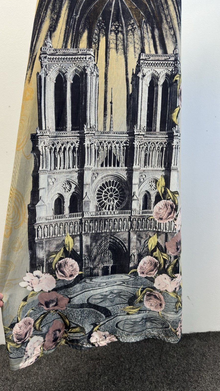 Other Save The Queen Maxi dress Eiffel Tower Notre Dame Paris Size L / US 10 / IT 46 - 4 Thumbnail