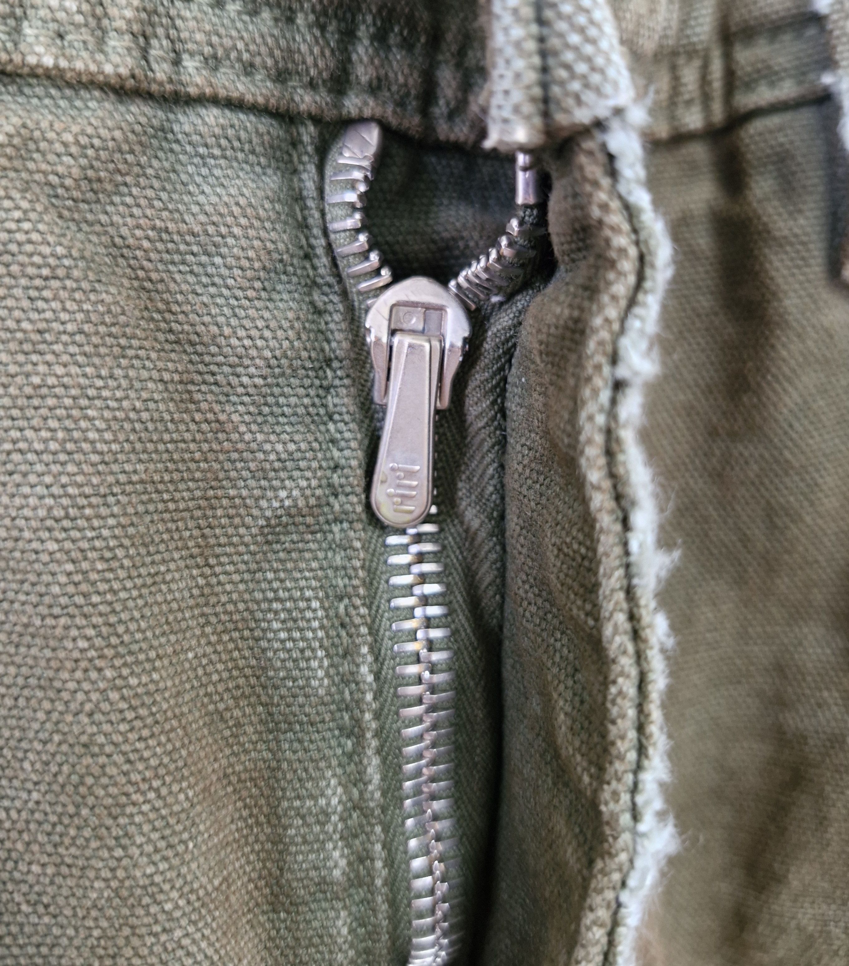 Enfants Riches Deprimes SS24 Acid Green Destroyed Canvas Carpenter Pants Size US 32 / EU 48 - 7 Thumbnail