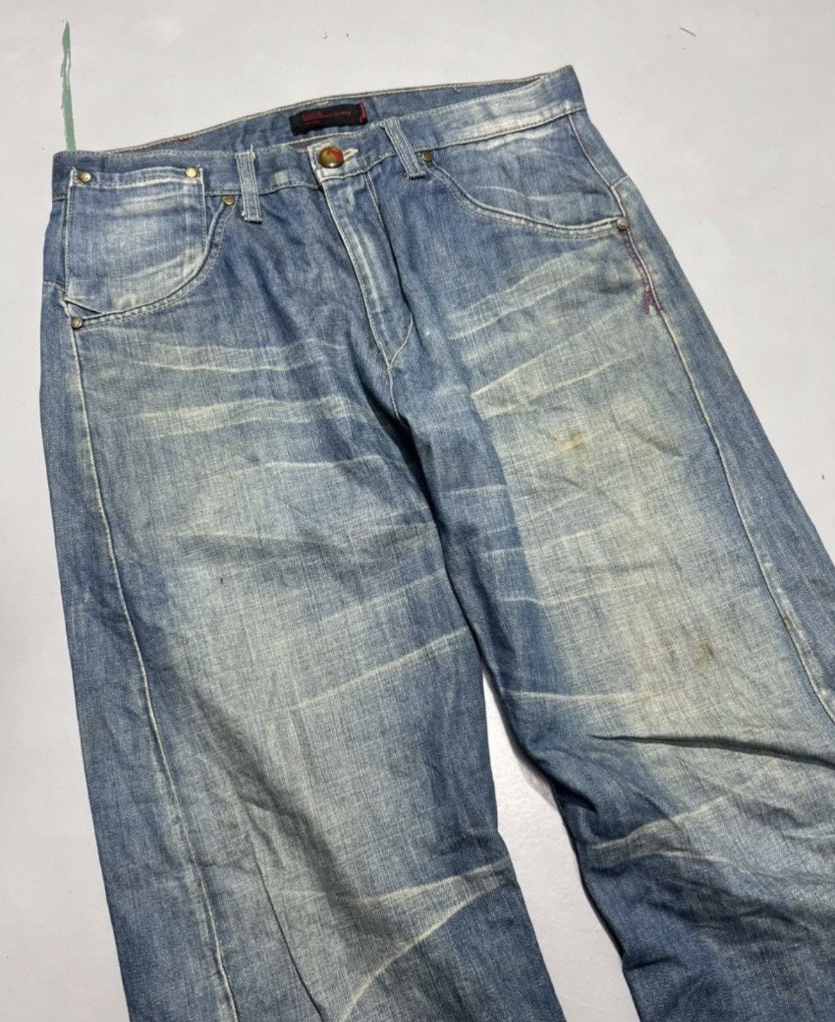 Levi's Vintage Levi’s engineer jeans denim Size US 32 / EU 48 - 6 Thumbnail