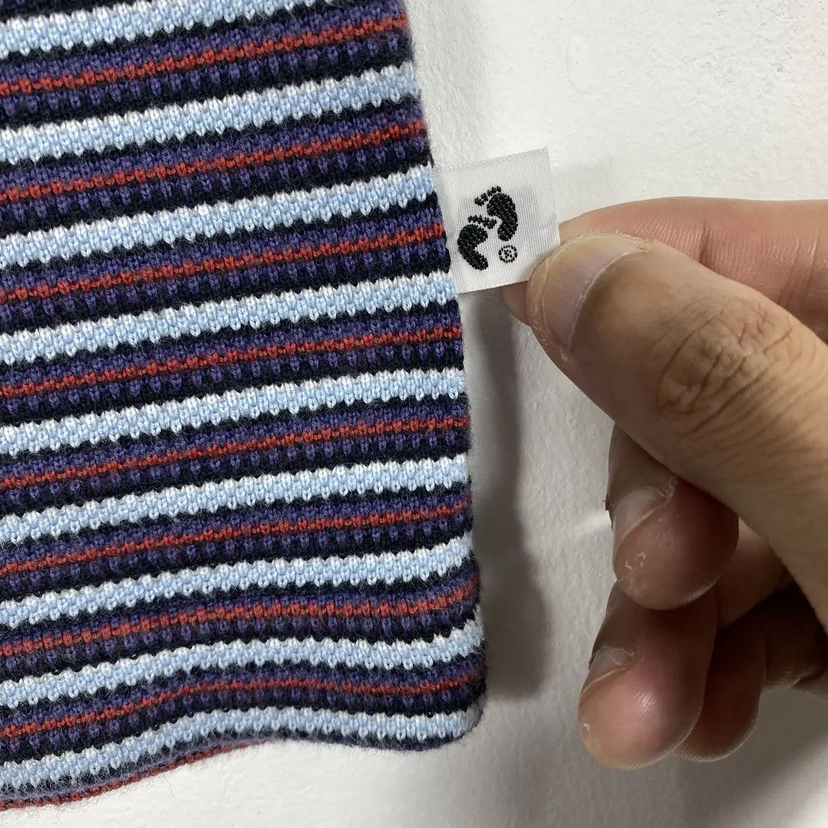 Hang Ten × Vintage VINTAGE HANG TEN SMALL EMBROIDERY LOGO STRIPED TEE Size US S / EU 44-46 / 1 - 7 Thumbnail