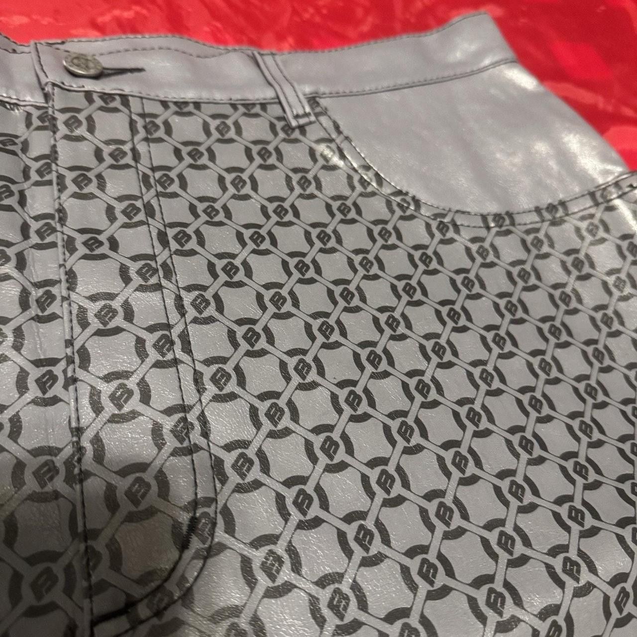Other BOFF Men's Silver and Black Trousers Size US 40 / EU 56 - 3 Thumbnail