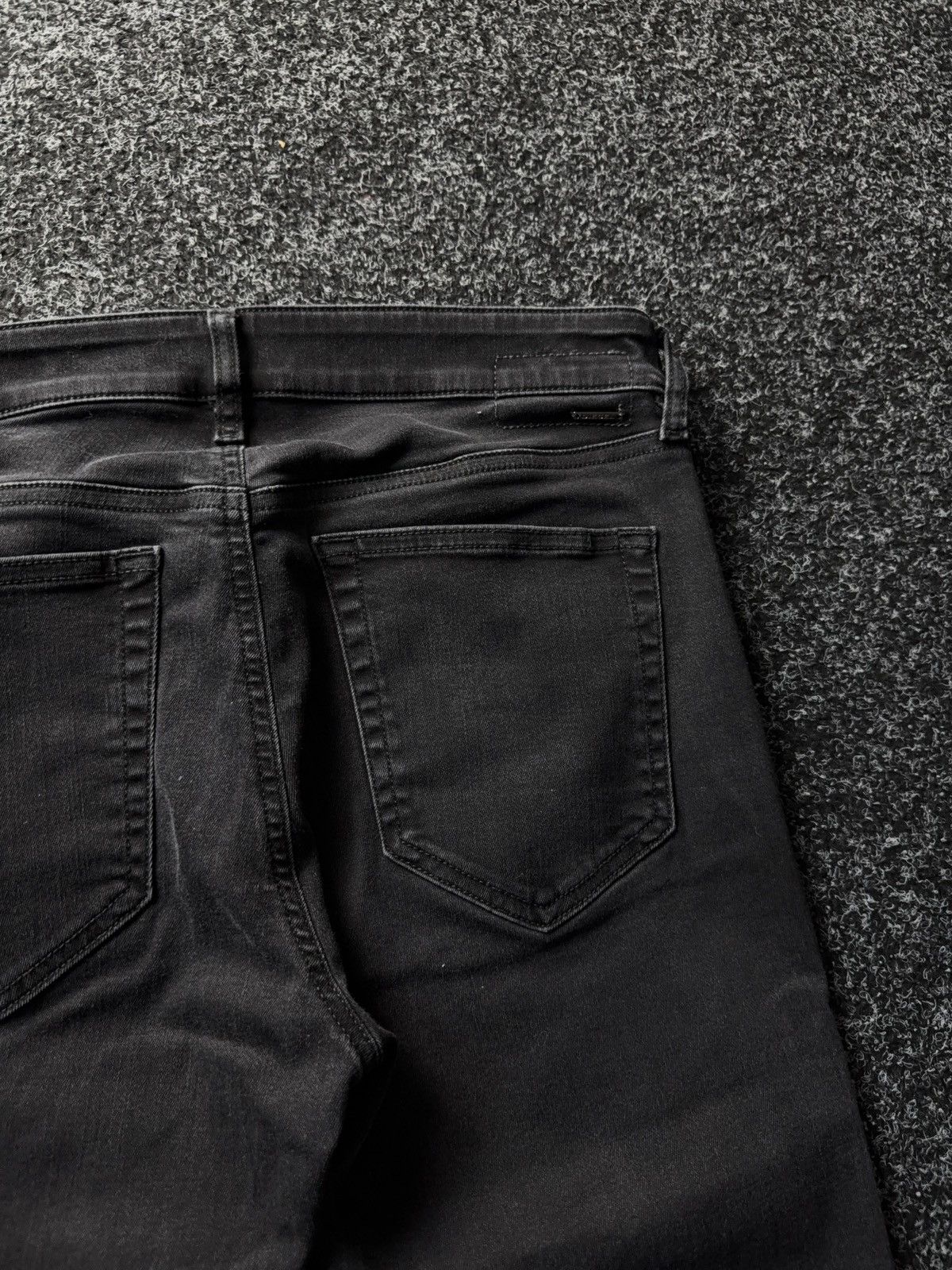 Diesel Designer 00s Diesel Slandy Skinny Jeans Black Stretch Italy Size 30" / US 8 / IT 44 - 12 Thumbnail
