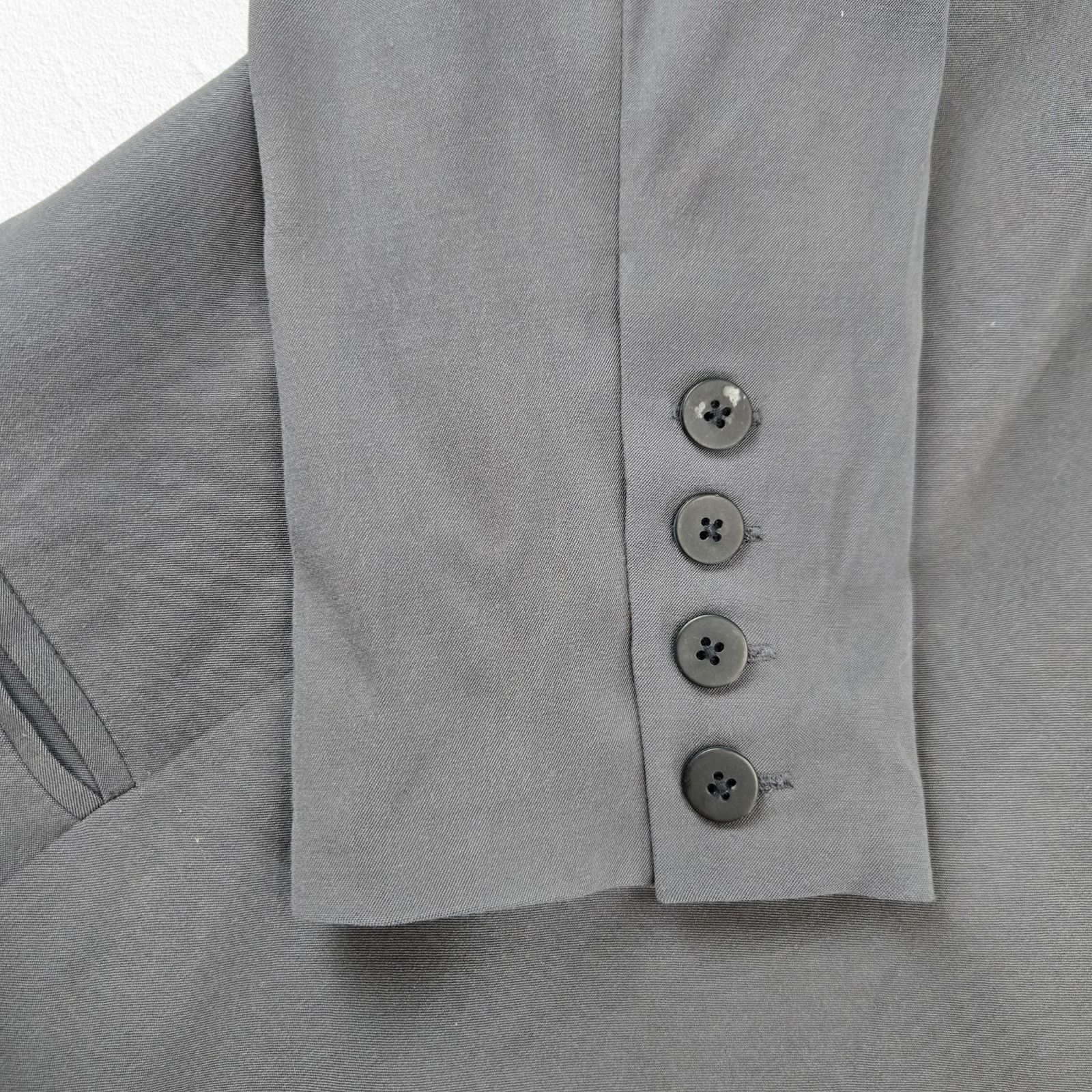 Other Universal Standard Gray Long Blazer Coat Size Small Size S / US 4 / IT 40 - 4 Thumbnail