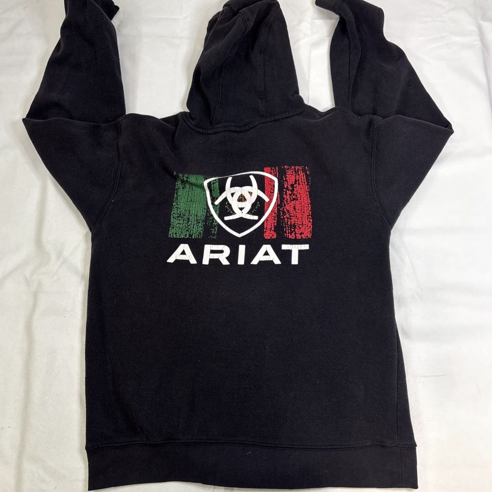 Ariat Ariat Shield Mexico Hooded Sweatshirt Black M Mens Pullover Size US M / EU 48-50 / 2 - 5 Thumbnail