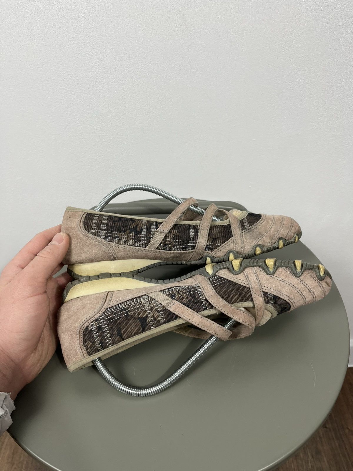 Other Graceland Suede Mary Jane Shoes Beige Brown EU 39 Size US 8.5 / IT 38.5 - 9 Thumbnail