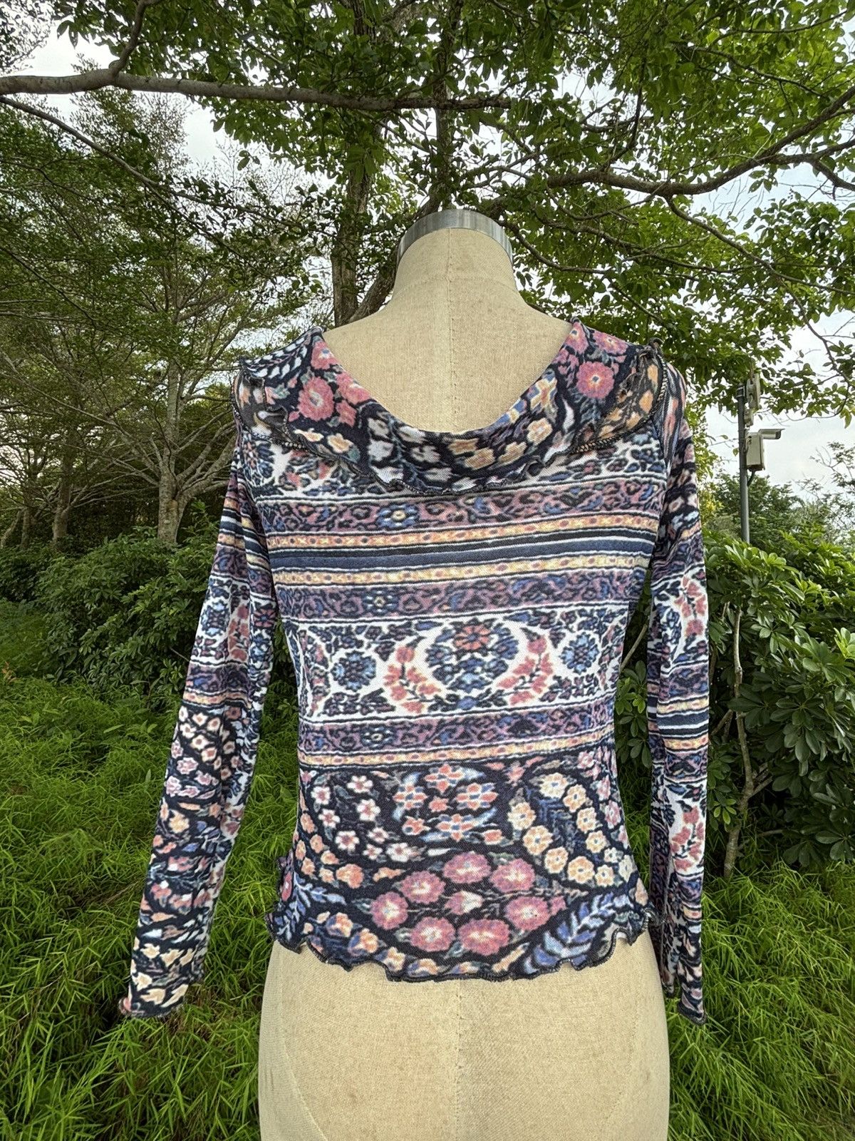 Other Vintage 'La Petite Française' mesh top Size M / US 6-8 / IT 42-44 - 4 Thumbnail