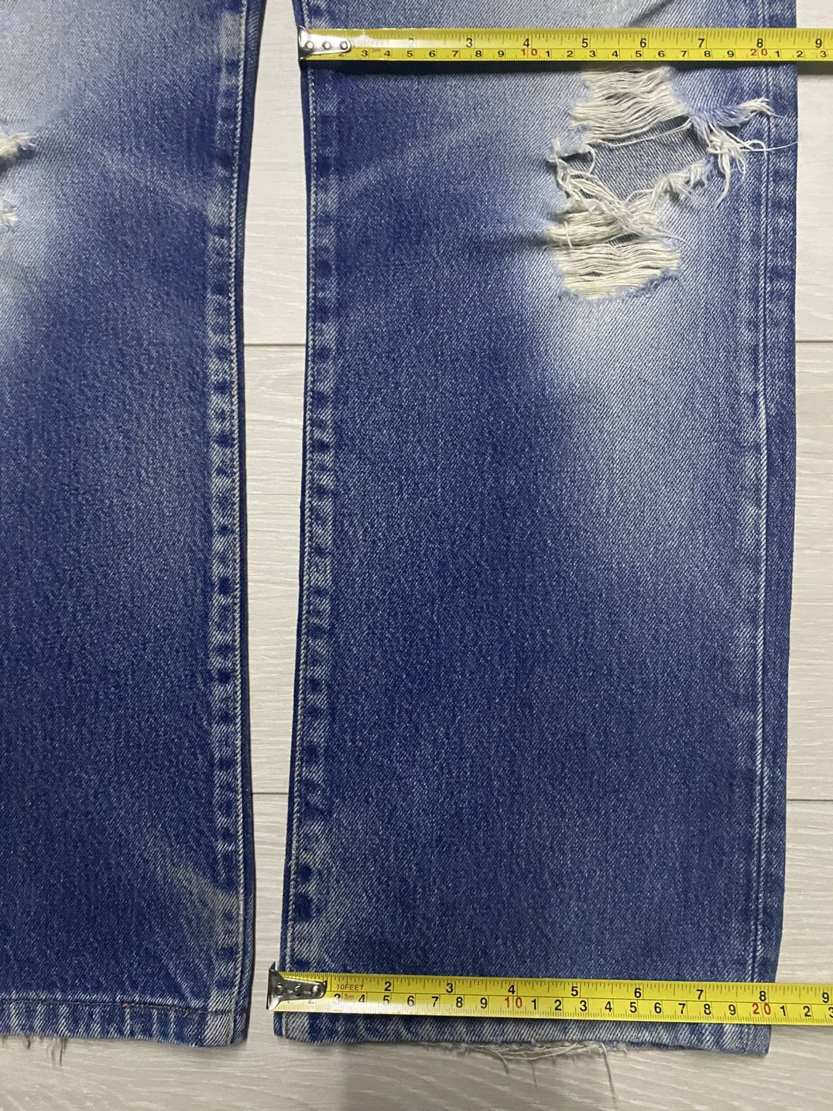 Replay Vintage Replay Jeans Mv914532 Distressed Faded Wash Jeans Size US 29 - 15 Thumbnail