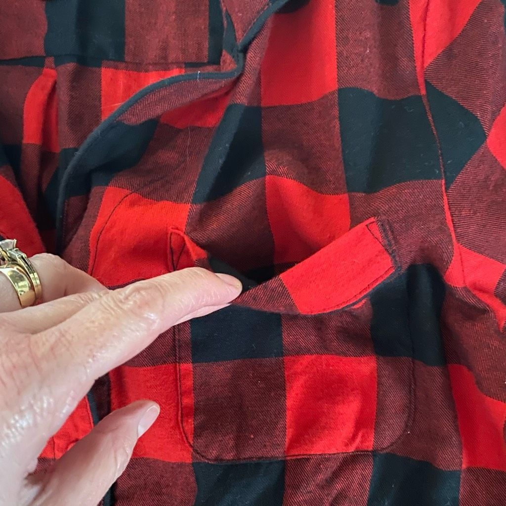Other Stars Above women S perfectly cozy flannel Pajama set plaid Size ONE SIZE - 3 Thumbnail