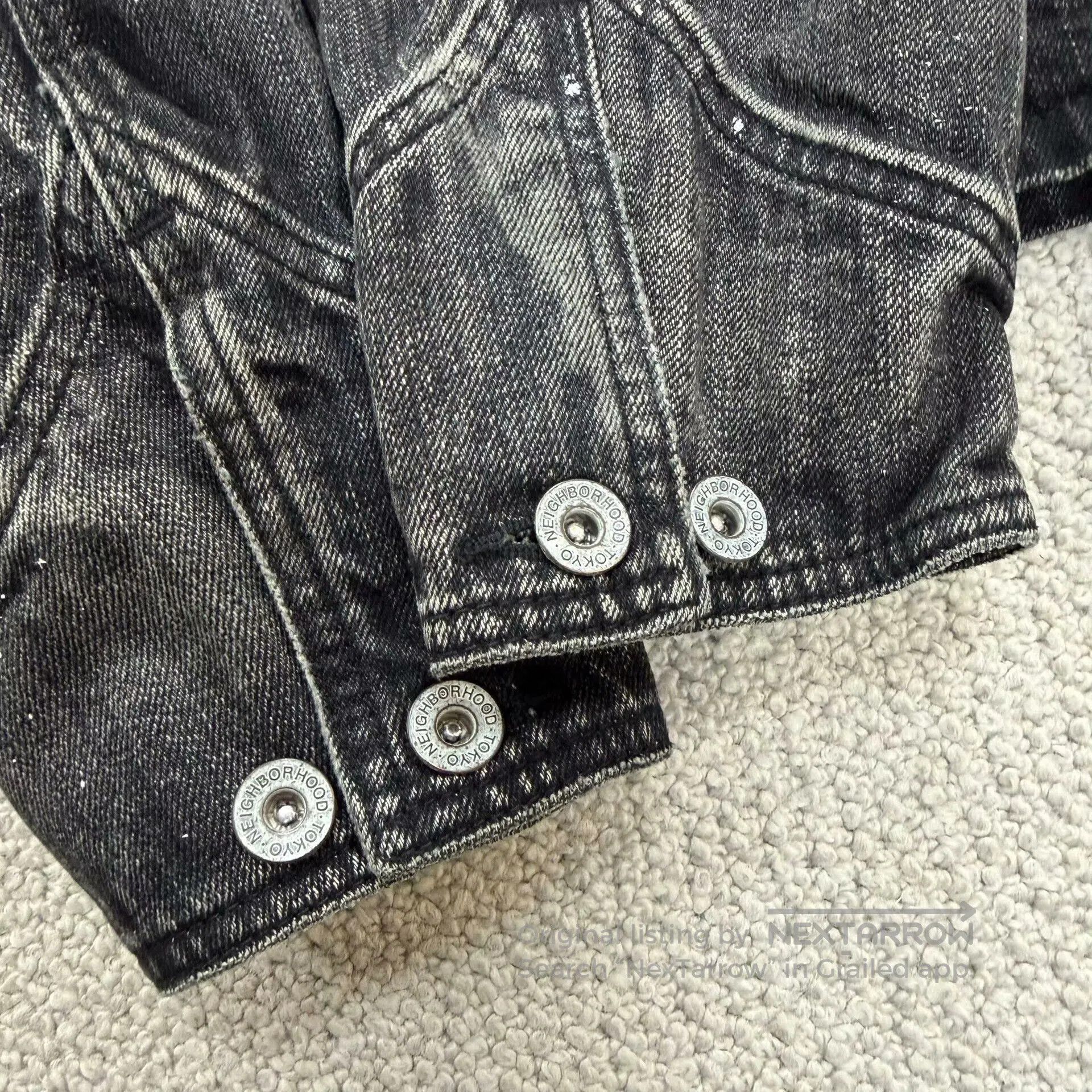 Neighborhood neighborhood scc coverall black denim jacket. Size US S / EU 44-46 / 1 - 5 Thumbnail