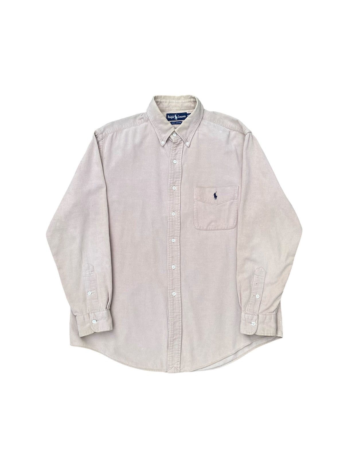 Polo Ralph Lauren Vintage Polo Ralph Lauren Corduroy Shirt Size US XL / EU 56 / 4 - 1 Thumbnail