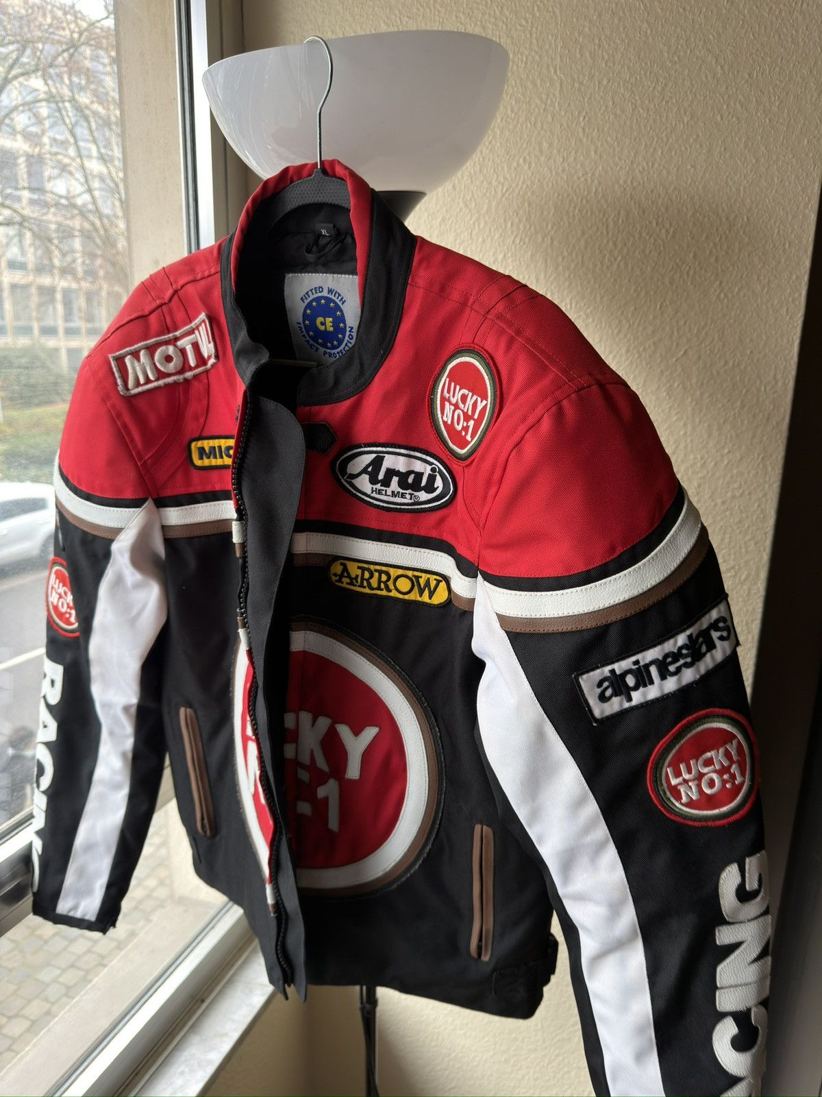 Arrow Real leather racing jacket arrow arai Size US XL / EU 56 / 4 - 10 Thumbnail