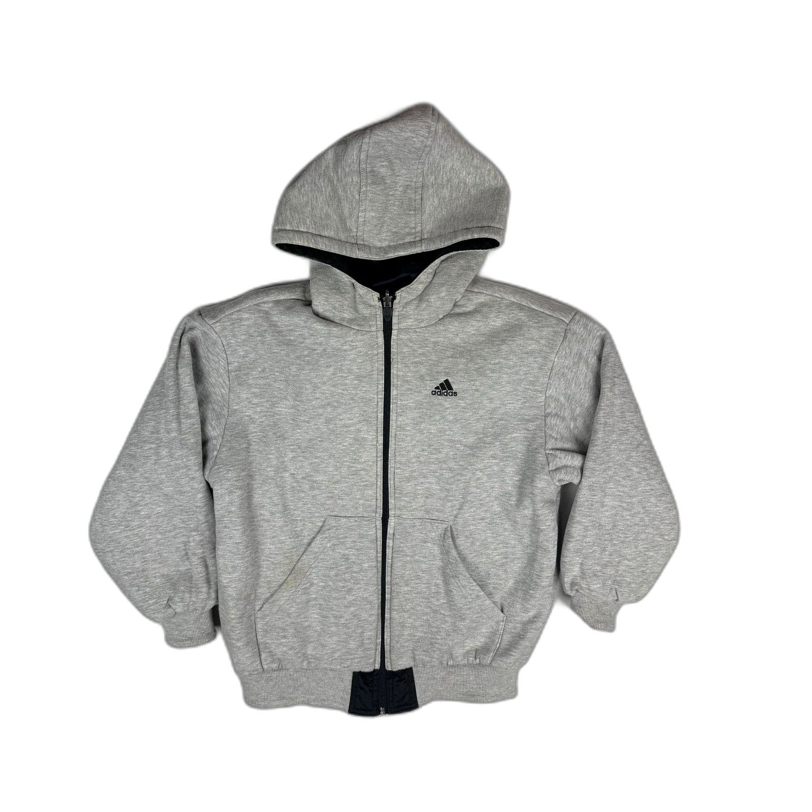 Adidas Adidas Reversible Track Jacket Men Medium Black Nylon Grey H Size US M / EU 48-50 / 2 - 3 Thumbnail