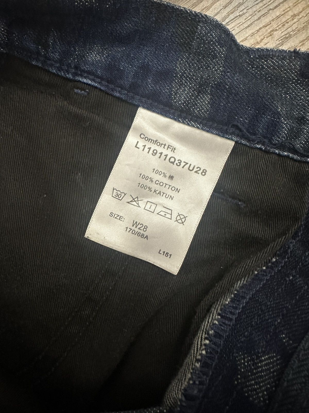 Lee Rare Vintage Lee Blue Camo Denim Size 28 Good Condition Size US 28 / EU 44 - 5 Thumbnail