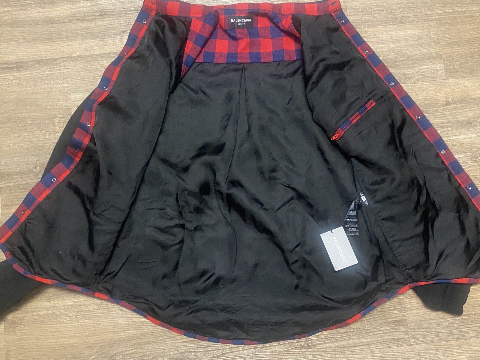 Balenciaga Balenciaga FW21 Layered Flannel Jacket Size US L / EU 52-54 / 3 - 3 Thumbnail