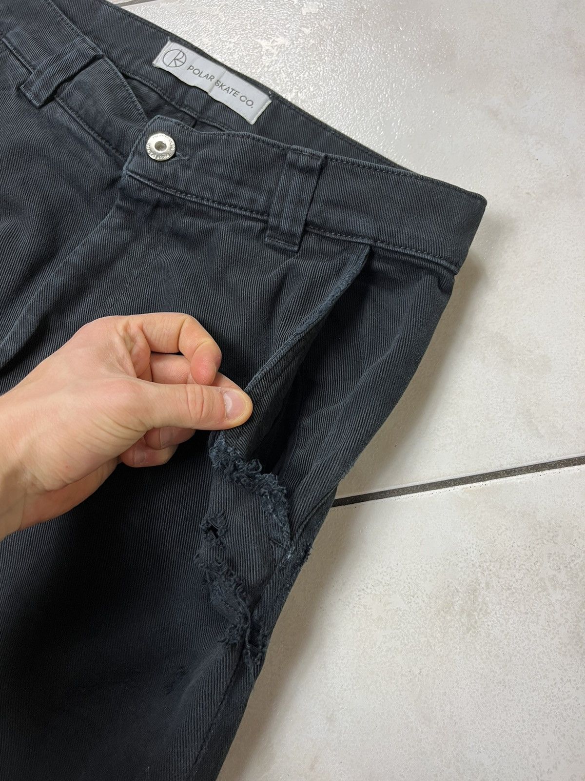 Polar Skate Co. Polar skate co. 40s baggy distressed thrashed y2k pants Size US 28 / EU 44 - 12 Thumbnail