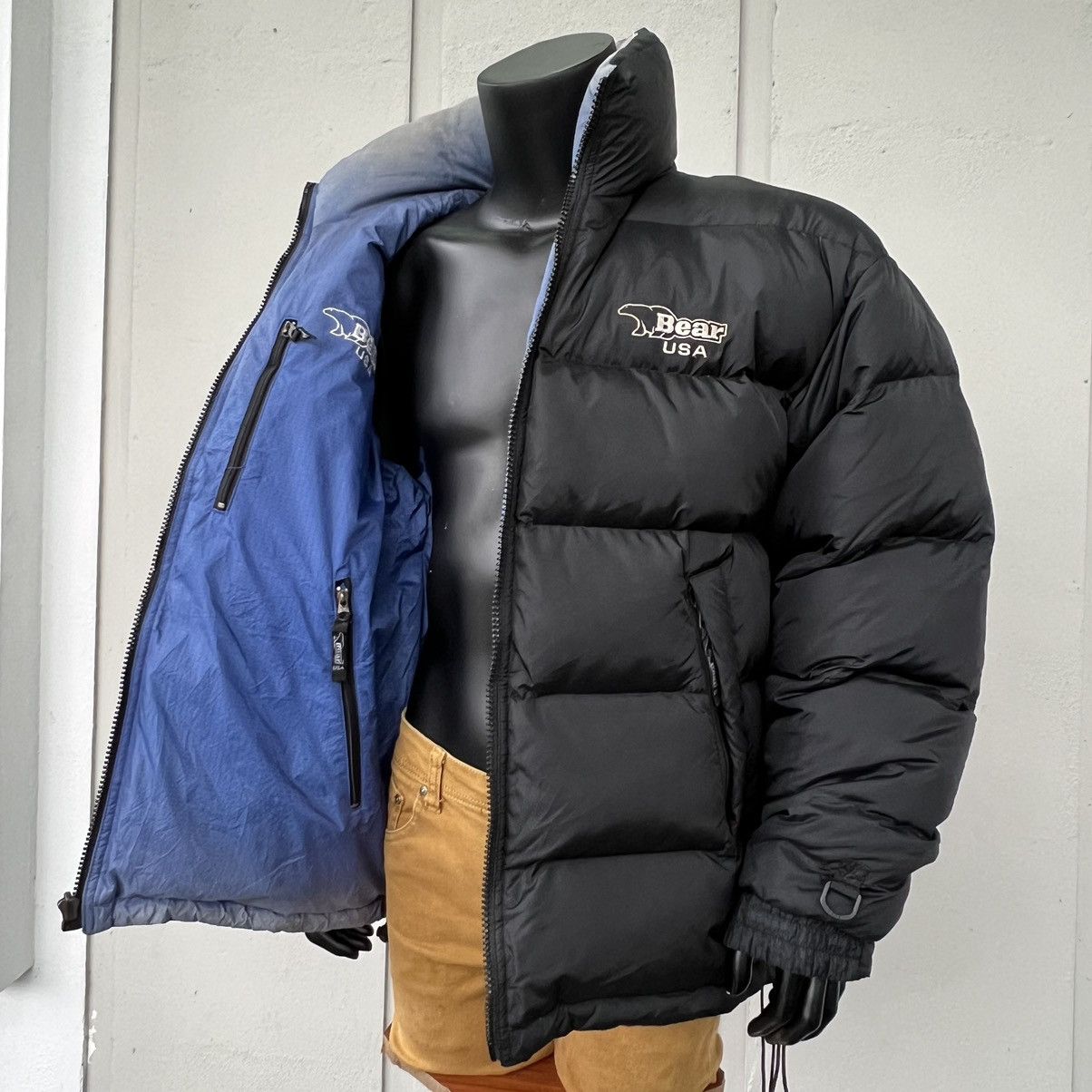 Other × Vintage Vintage 90s Bear USA Puffer Jacket Size US XL / EU 56 / 4 - 20 Thumbnail