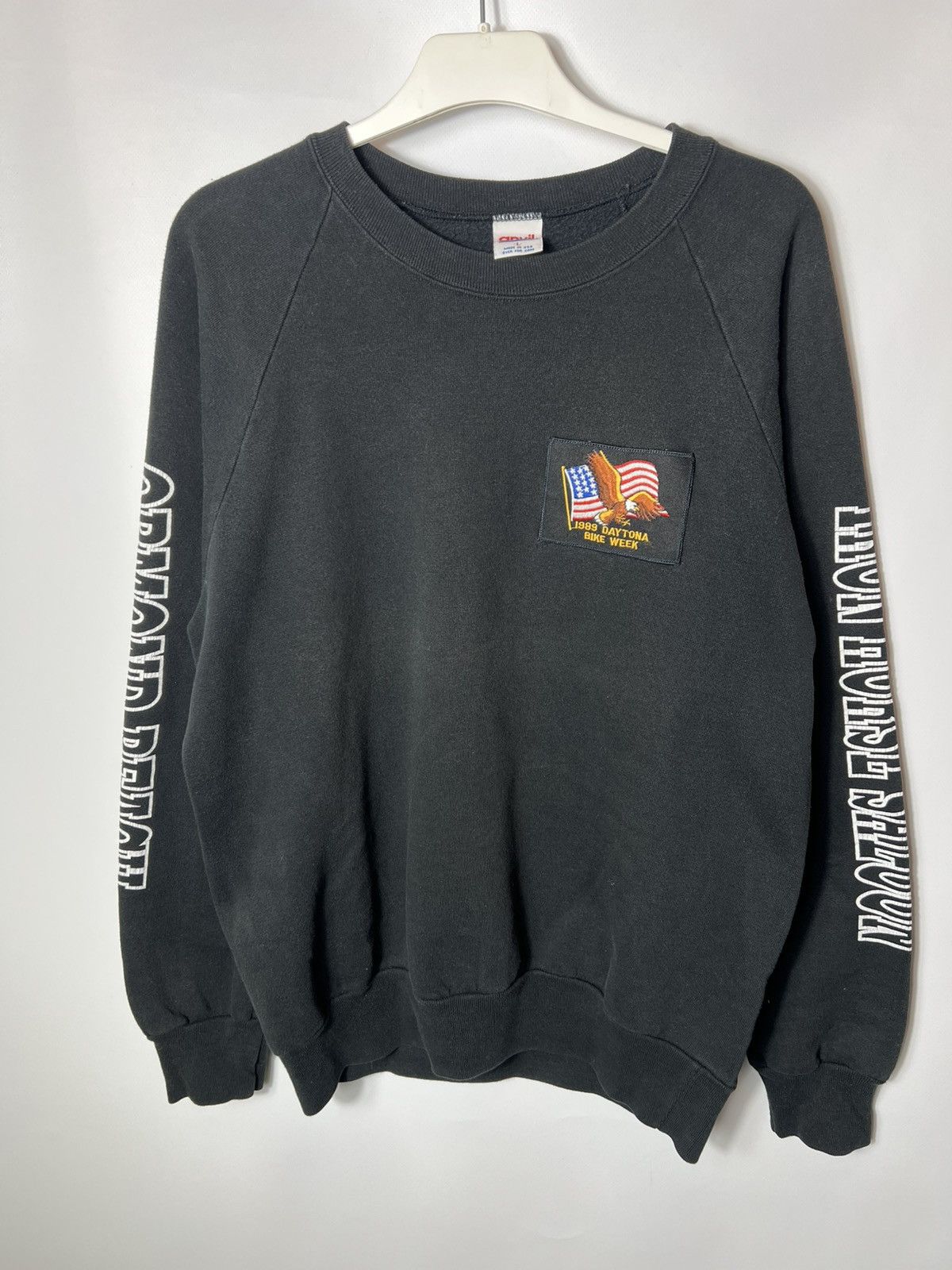 Daytona Vintage Iron Horse Saloon 1991 Daytona Bike Week Sweatshirt Size US L / EU 52-54 / 3 - 1 Thumbnail