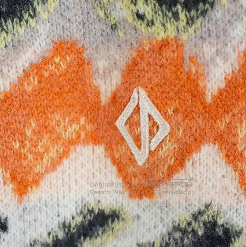 Dior Dior Orange Cashmere Sweater with Logo . Size XS / US 0-2 / IT 36-38 - 4 Thumbnail