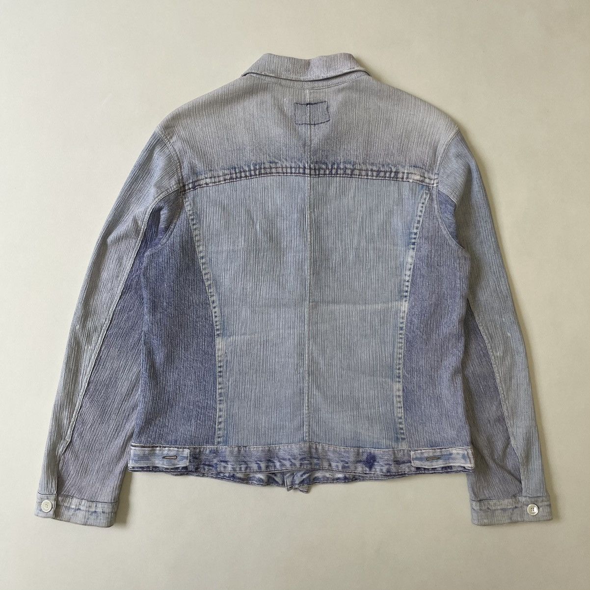 Our Legacy Trompe-l'œil Pleated Denim Print Shirt Size US M / EU 48-50 / 2 - 15 Thumbnail