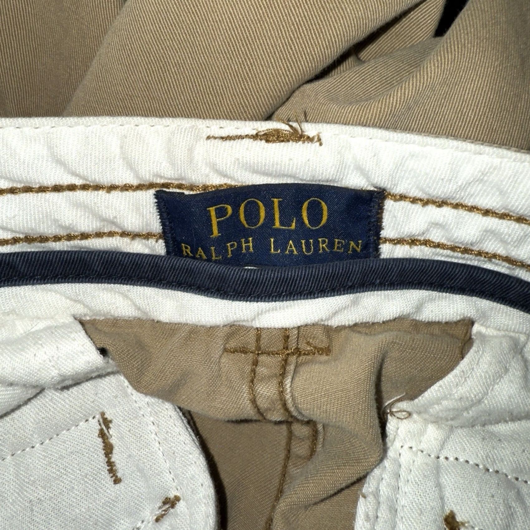 Polo Ralph Lauren Polo Ralph Lauren Cargo Shorts Mens Size 34 100% Cotton Beige Cargo Shorts Mens 34 Beige Polo Ralph Lauren 100% Cotton Cargo Shorts Mens Size 34 Beige Size US S / EU 44-46 / 1 - 4 Thumbnail