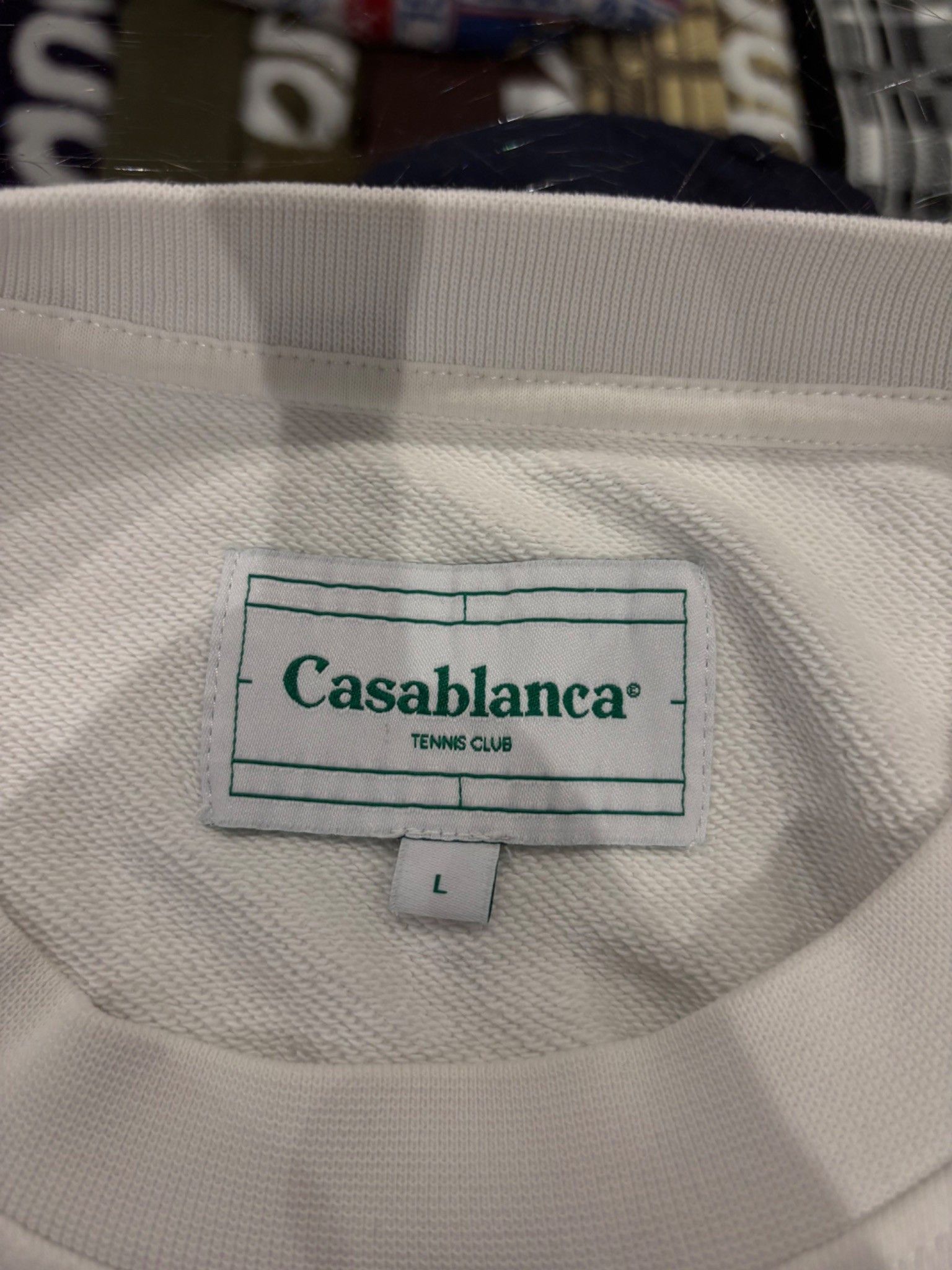 Casablanca Casablanca Memphis Icon Crewneck Sweatshirt White Size US L / EU 52-54 / 3 - 6 Thumbnail