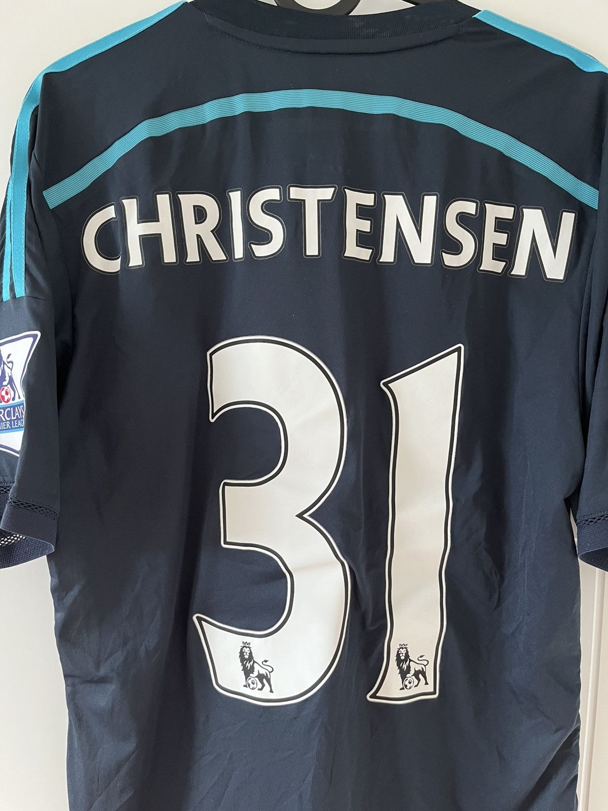 Chelsea adidas 2014/2015 trzecia Christensen wersja meczowa — zdjęcie 2