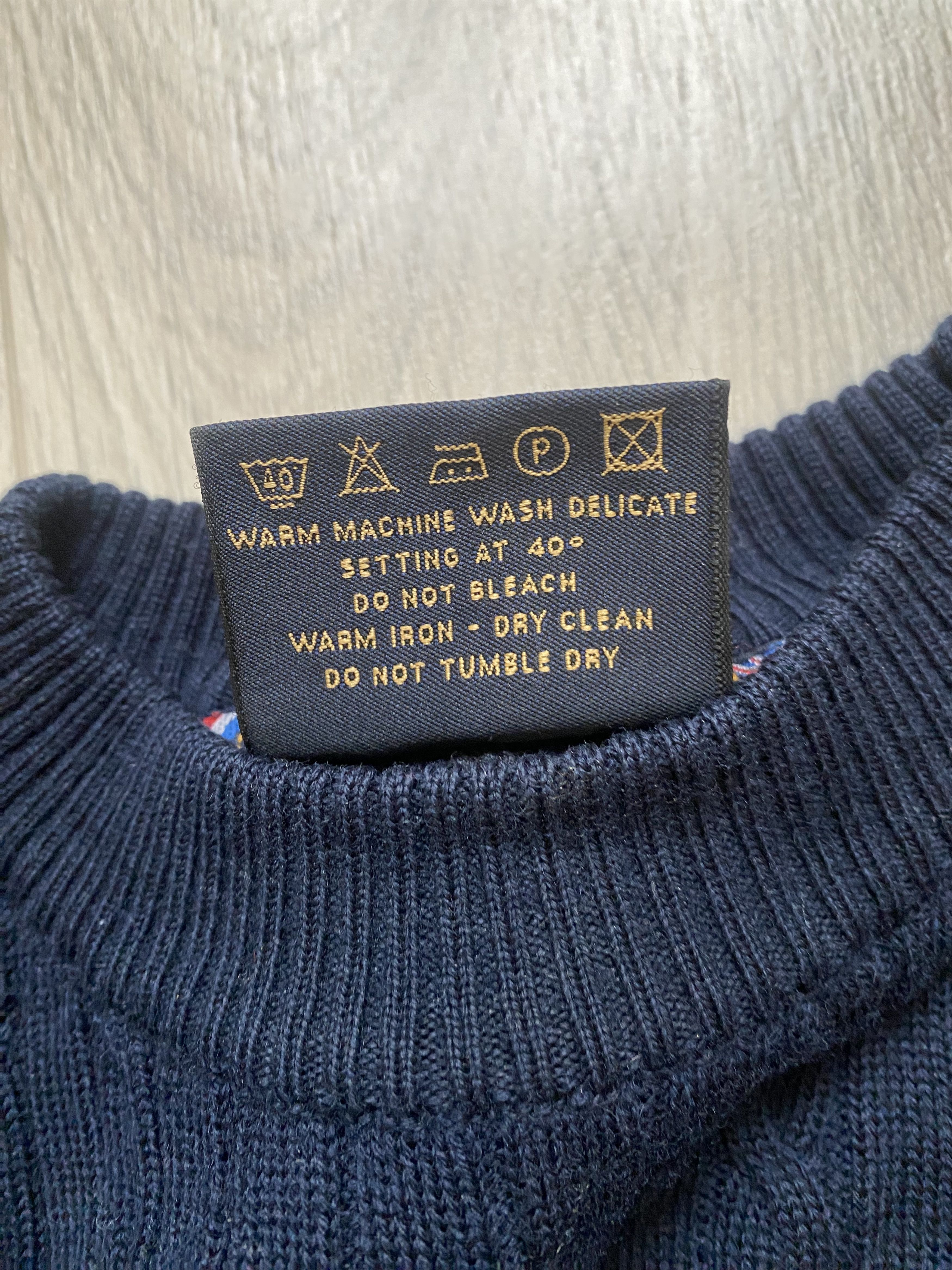 Paul & Shark Paul & Shark Yachting Wool Cable Knit Sweater Size US L / EU 52-54 / 3 - 6 Thumbnail