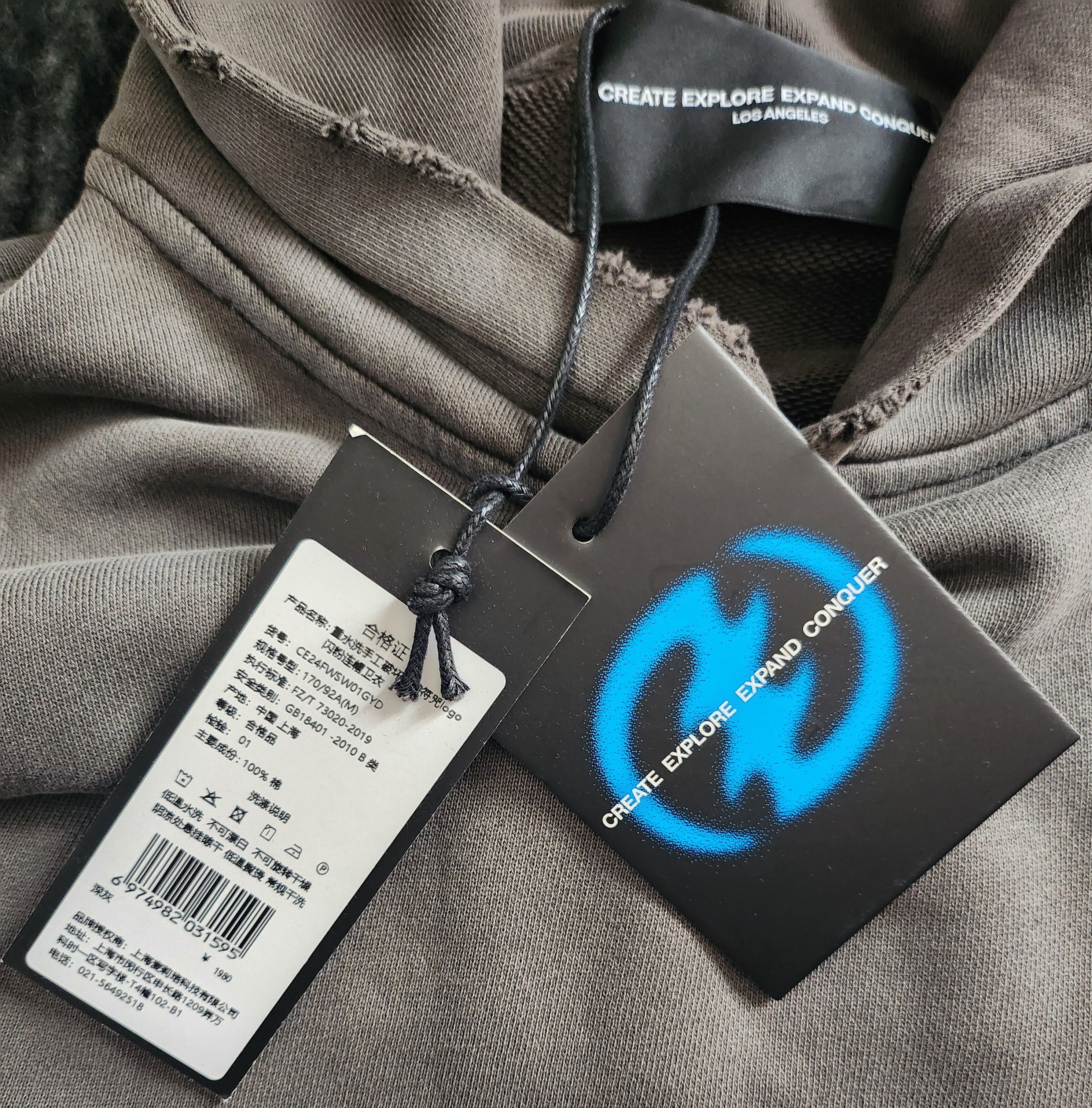 Other CEEC Glitter Layered Logo Print Distressed Hoodie Size US M / EU 48-50 / 2 - 11 Thumbnail