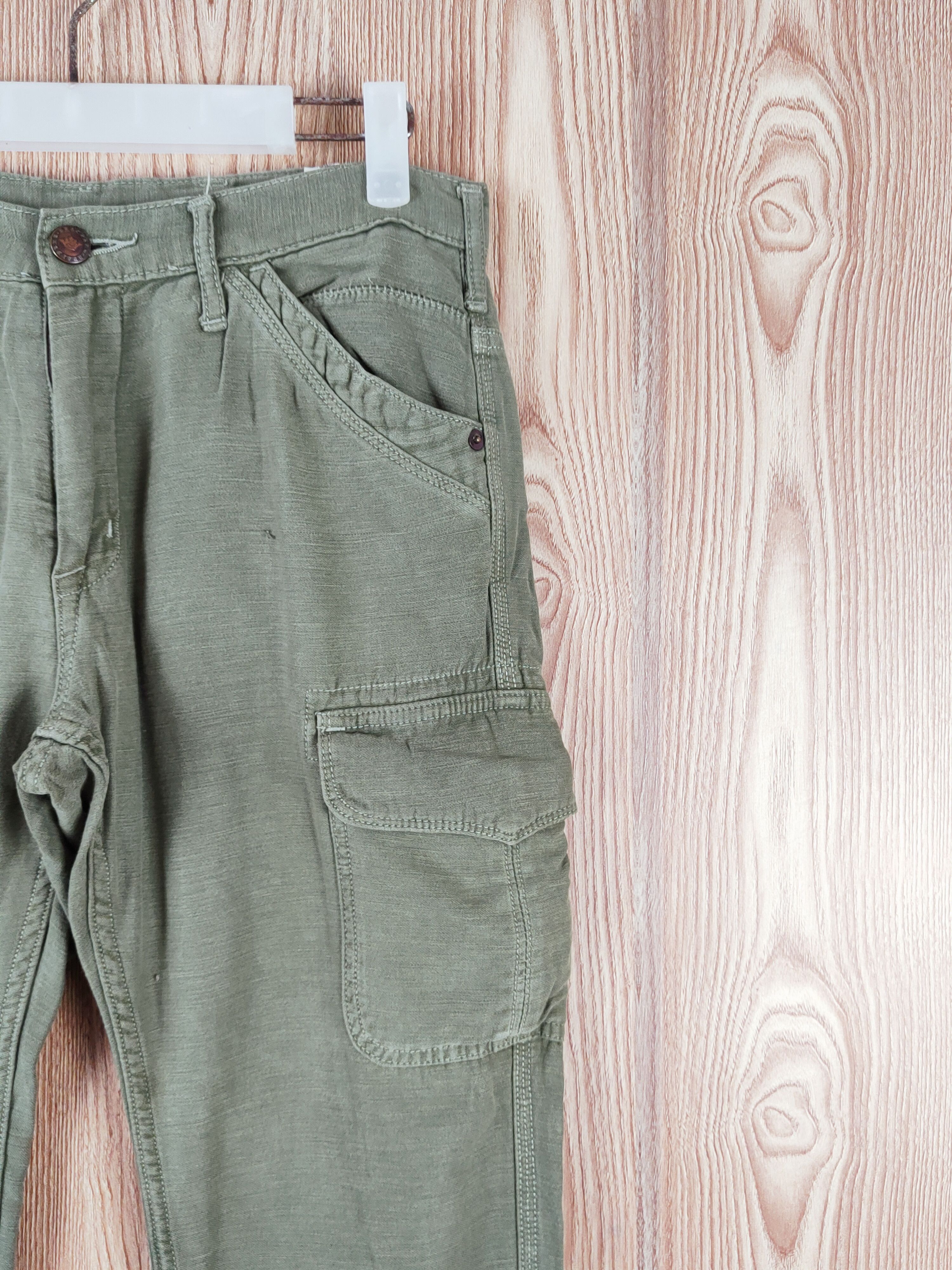 Big John Big John Green Multipocket Tactical Cargo Pants #W394 Size US 30 / EU 46 - 5 Thumbnail