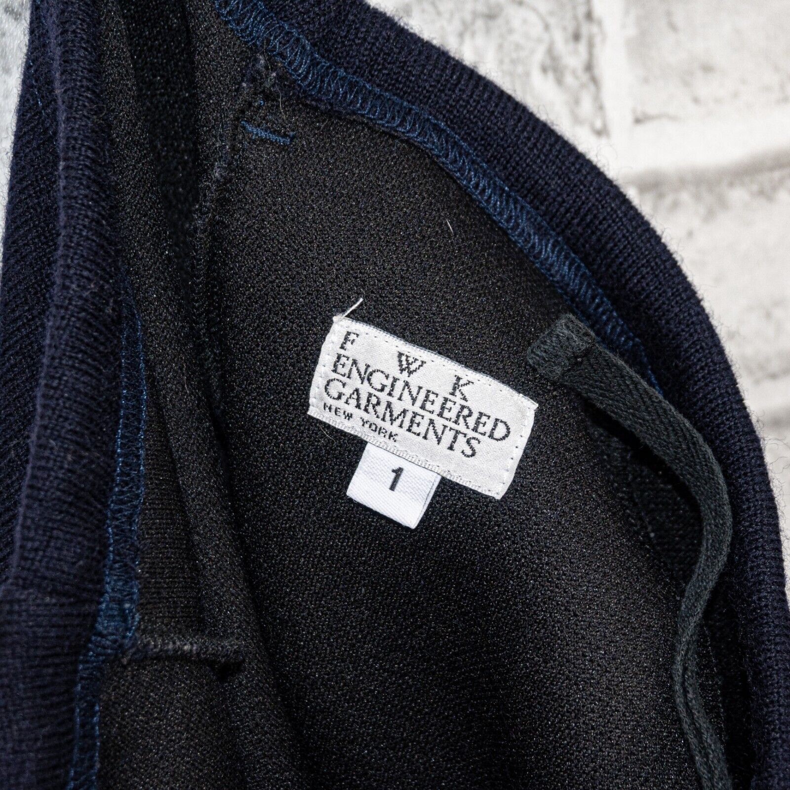 Engineered Garments ENGINEERED GARMENTS NY Wool Poly Knit Cropped Pant Navy Size 30" / US 8 / IT 44 - 4 Thumbnail