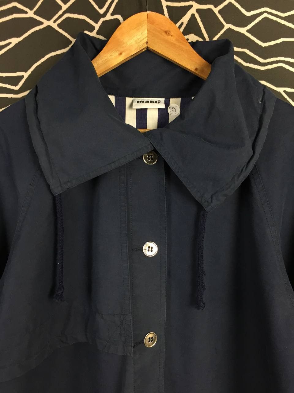 Vintage Vtg MABB Made In Italy Nautical Anchor Lined Jacket Size US XL / EU 56 / 4 - 3 Thumbnail