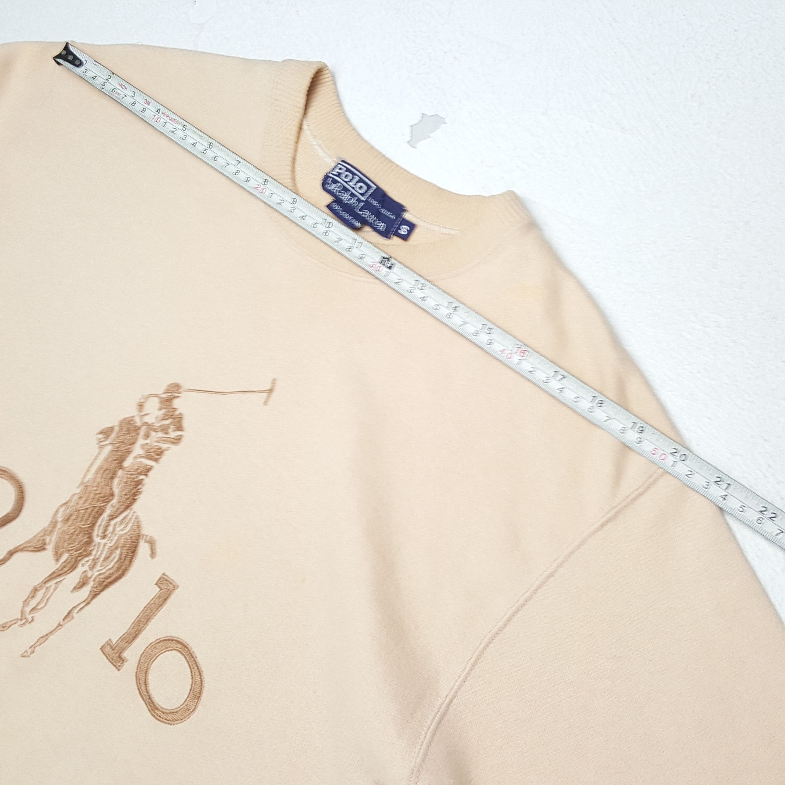 Polo Ralph Lauren × Vintage Vintage POLO by RALPH LAUREN Fashion Brand Sweatshirt Size US M / EU 48-50 / 2 - 4 Thumbnail