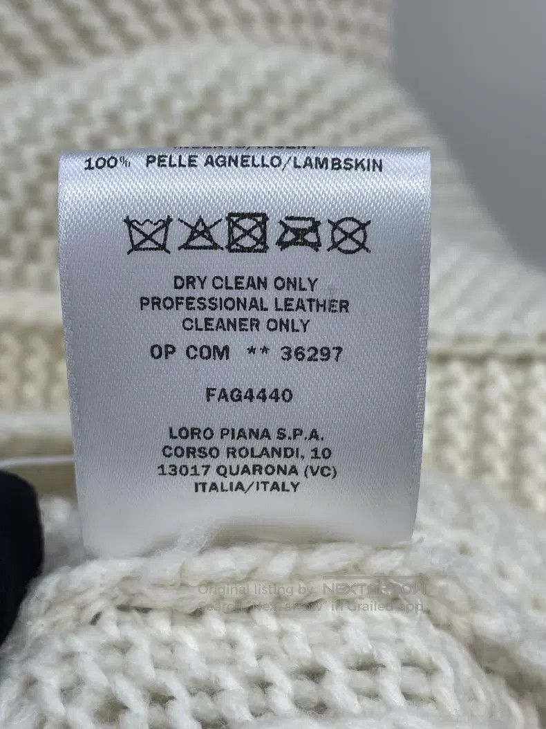 Loro Piana Loro Piana Shearling fur and cashmere knit jacket. Size XS / US 0-2 / IT 36-38 - 9 Thumbnail