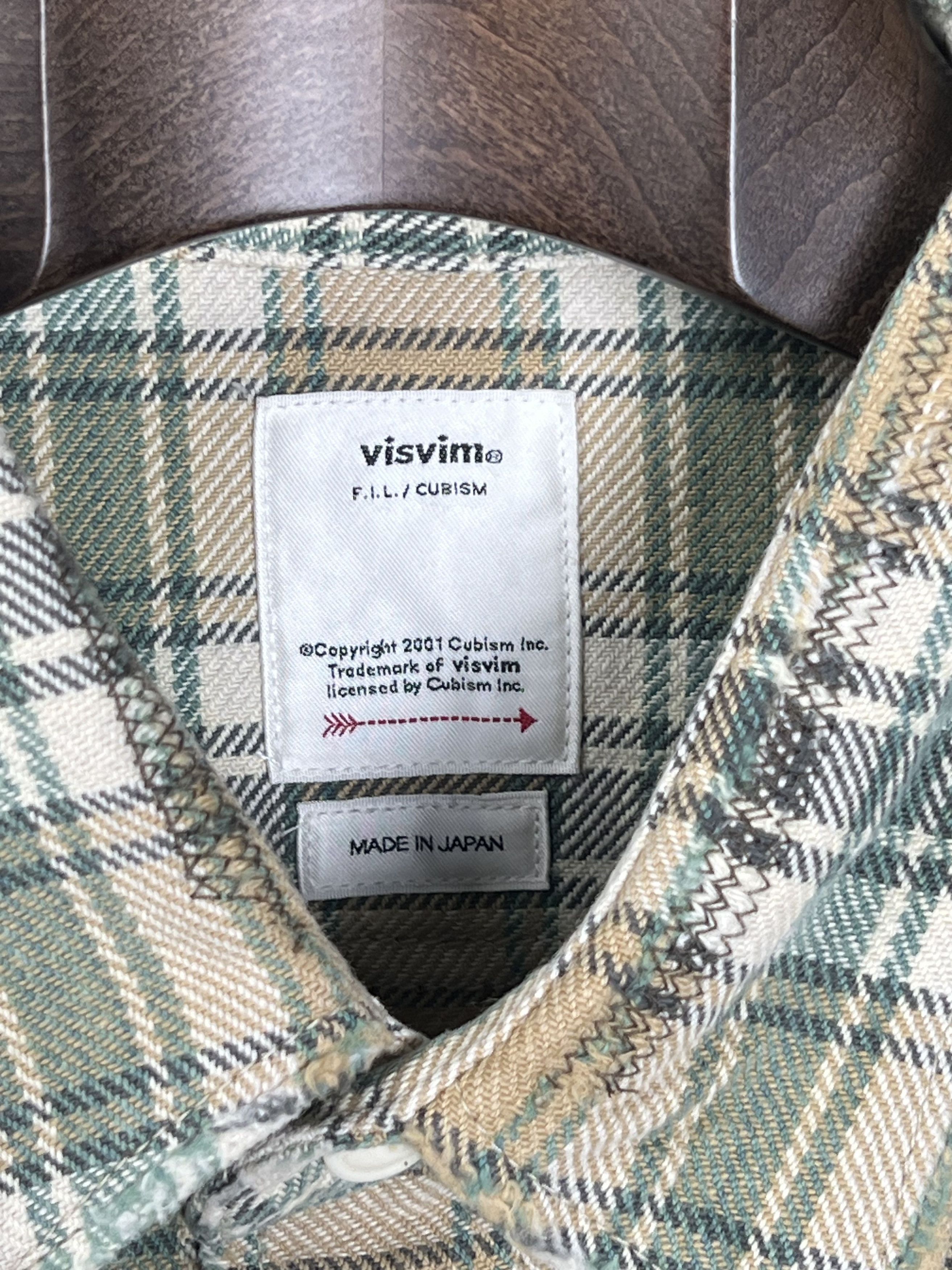 Visvim RARE*Brand New LUMBER SHIRT L/S CRASH Size M Size US M / EU 48-50 / 2 - 14 Thumbnail