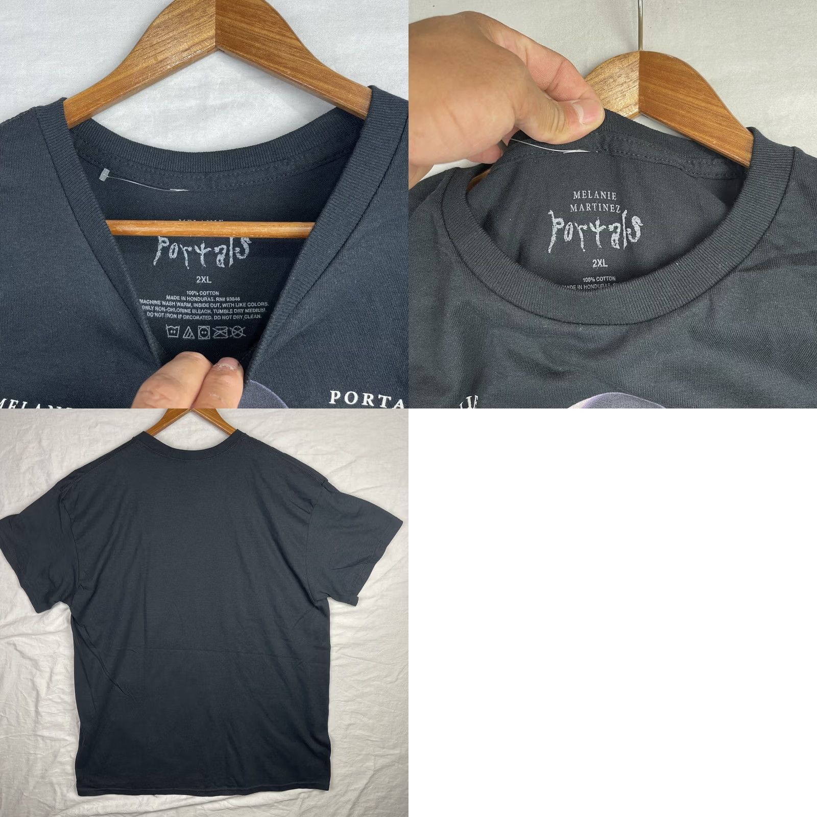 Vintage Melanie Martinez Shirt Womens 2XL Black Portals Album Music Tee Baggy Size XXL / US 16-18 / IT 52-54 - 8 Thumbnail