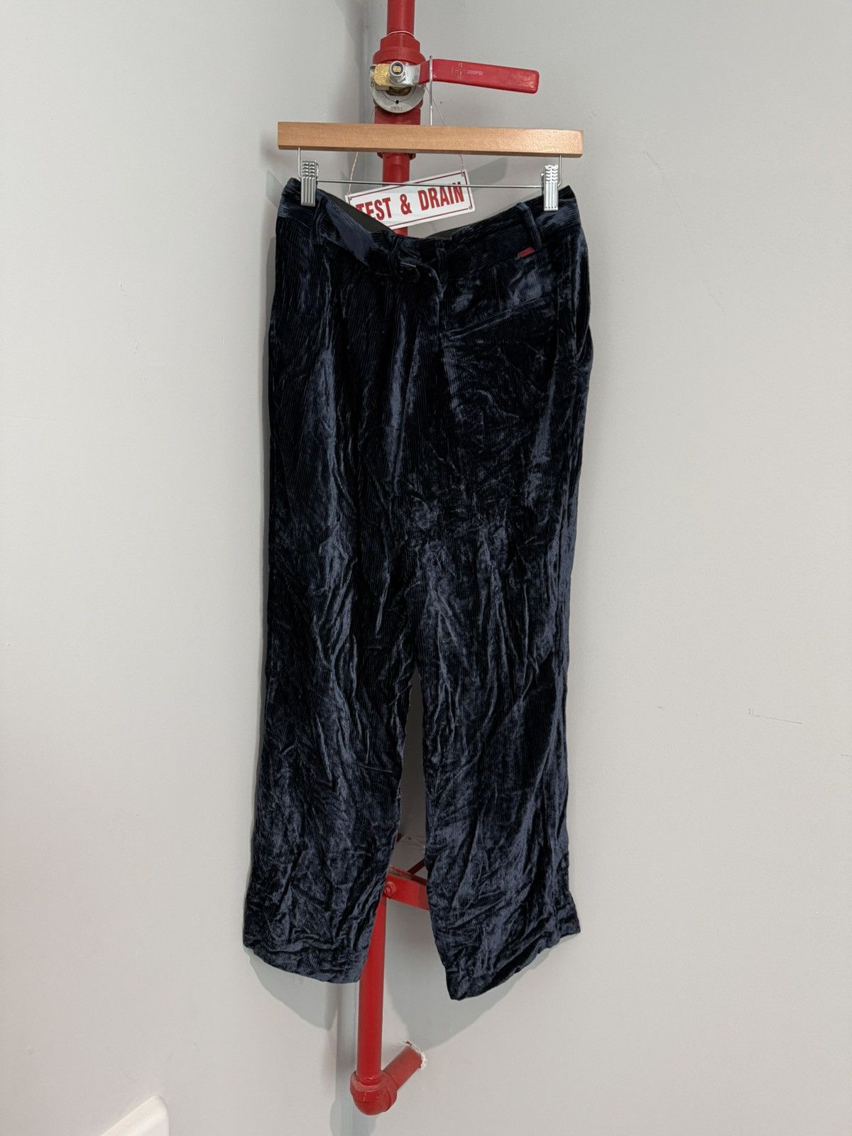 Sies Marjan Silk/Cotton Blend Corduroy Trousers Size US 30 / EU 46 - 5 Thumbnail