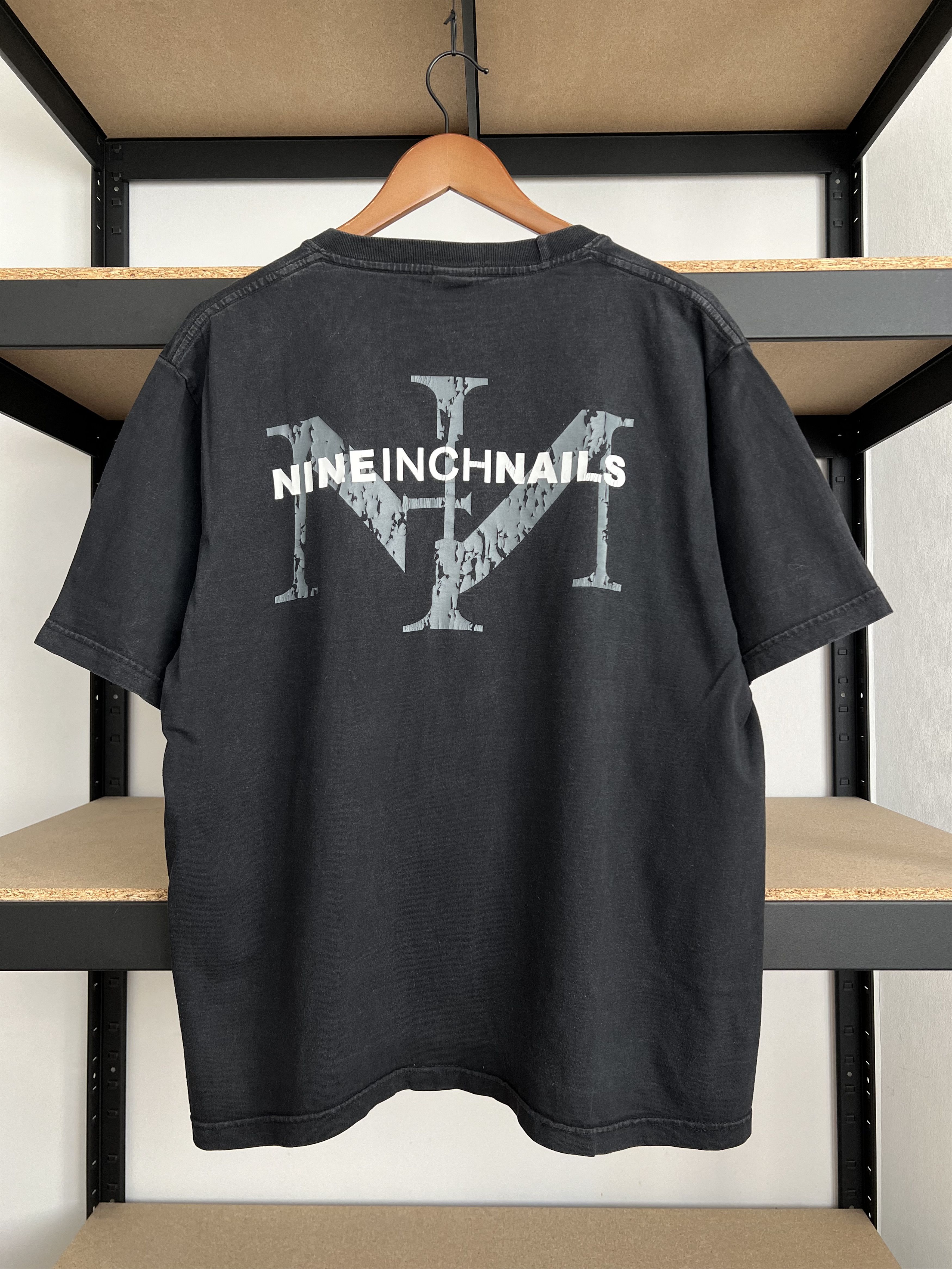 Band Tees × Vintage Rare Vintage 90s Nine Inch Nails SIN Tee | Grailed